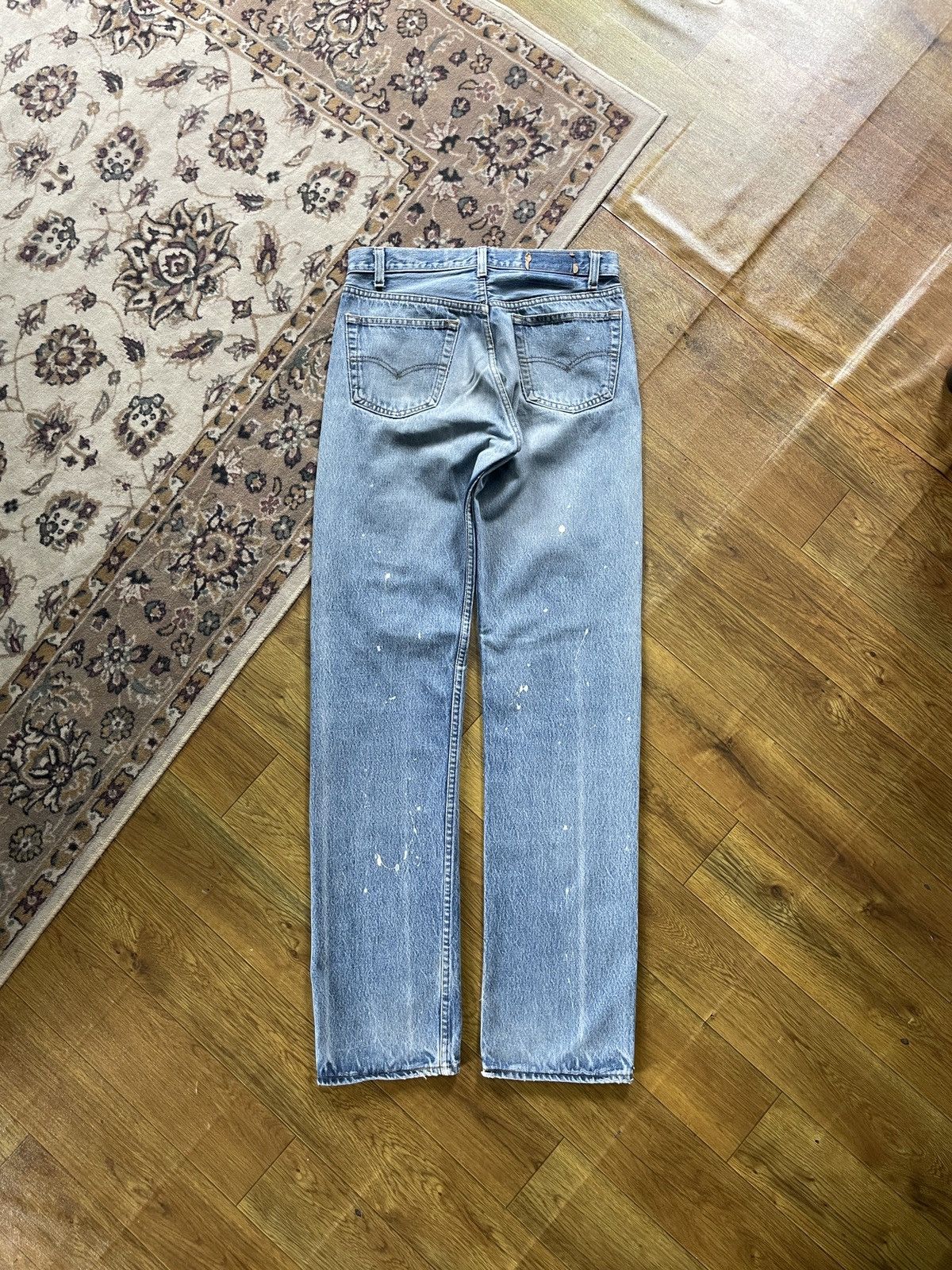 Levi's × Levi's Vintage Clothing × Vintage Crazy Vintage 501 Distressed Denim Size US 30 / EU 46 - 3 Thumbnail