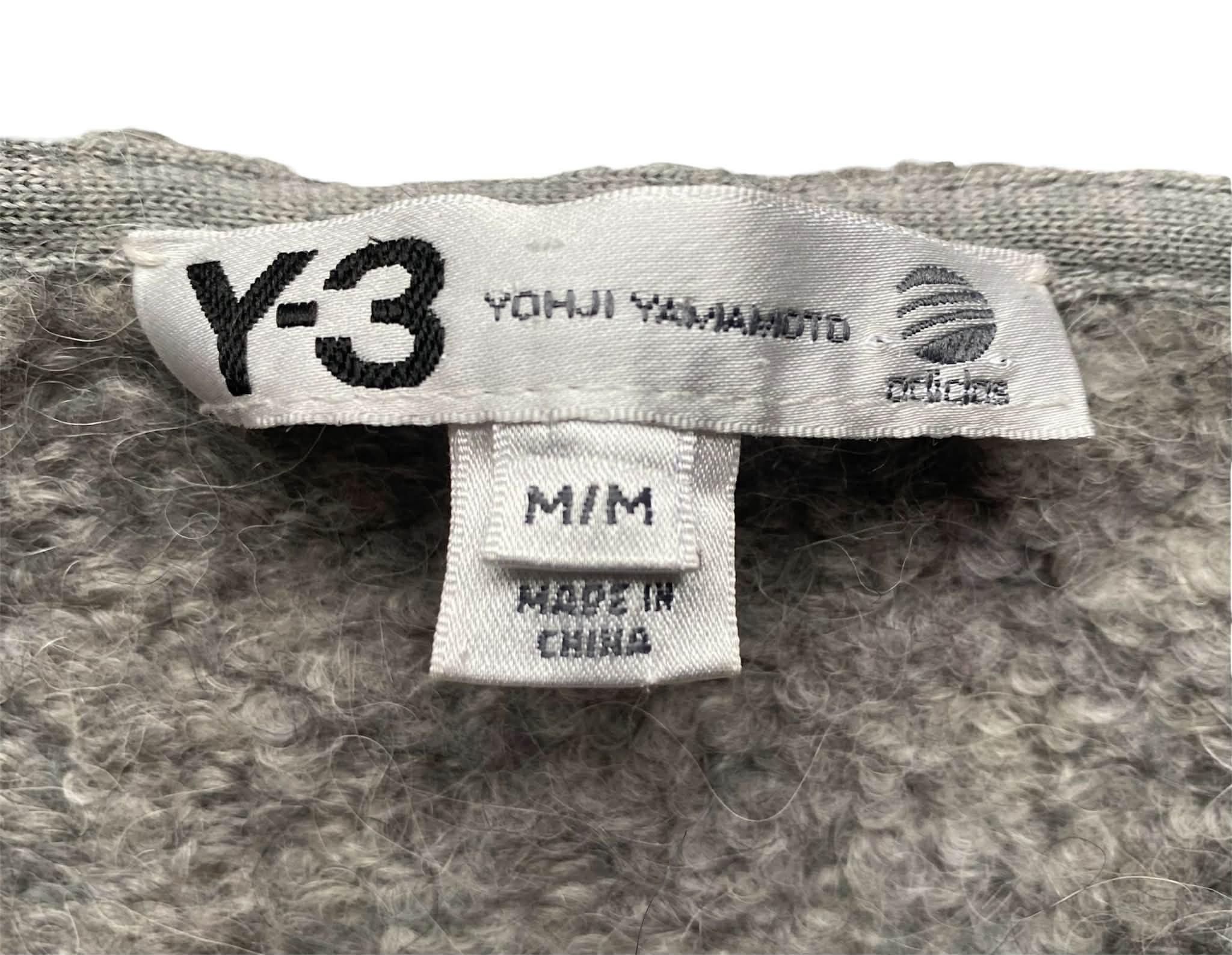 Adidas × Y's Yohji Yamamoto x Adidas Y-3 Fuzzy Deconstructed Wrap Trench Size M / US 6-8 / IT 42-44 - 6 Thumbnail