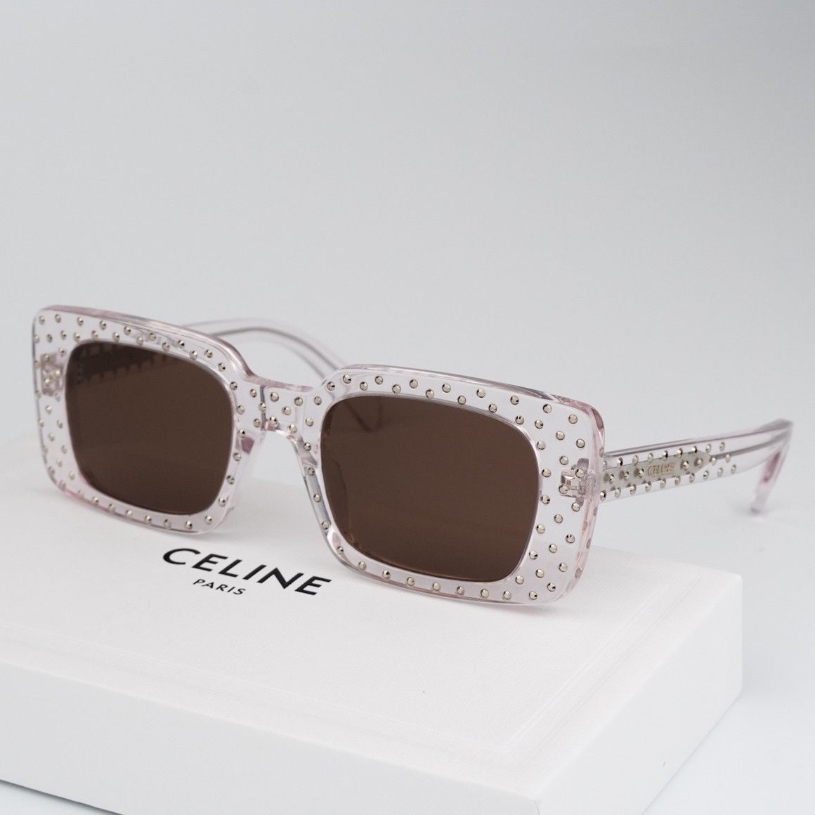 CELINE サングラス CL4213IS スクエア型 ラインストーン CELINE セリーヌ サングラス CL4213IS レディース スクエア型