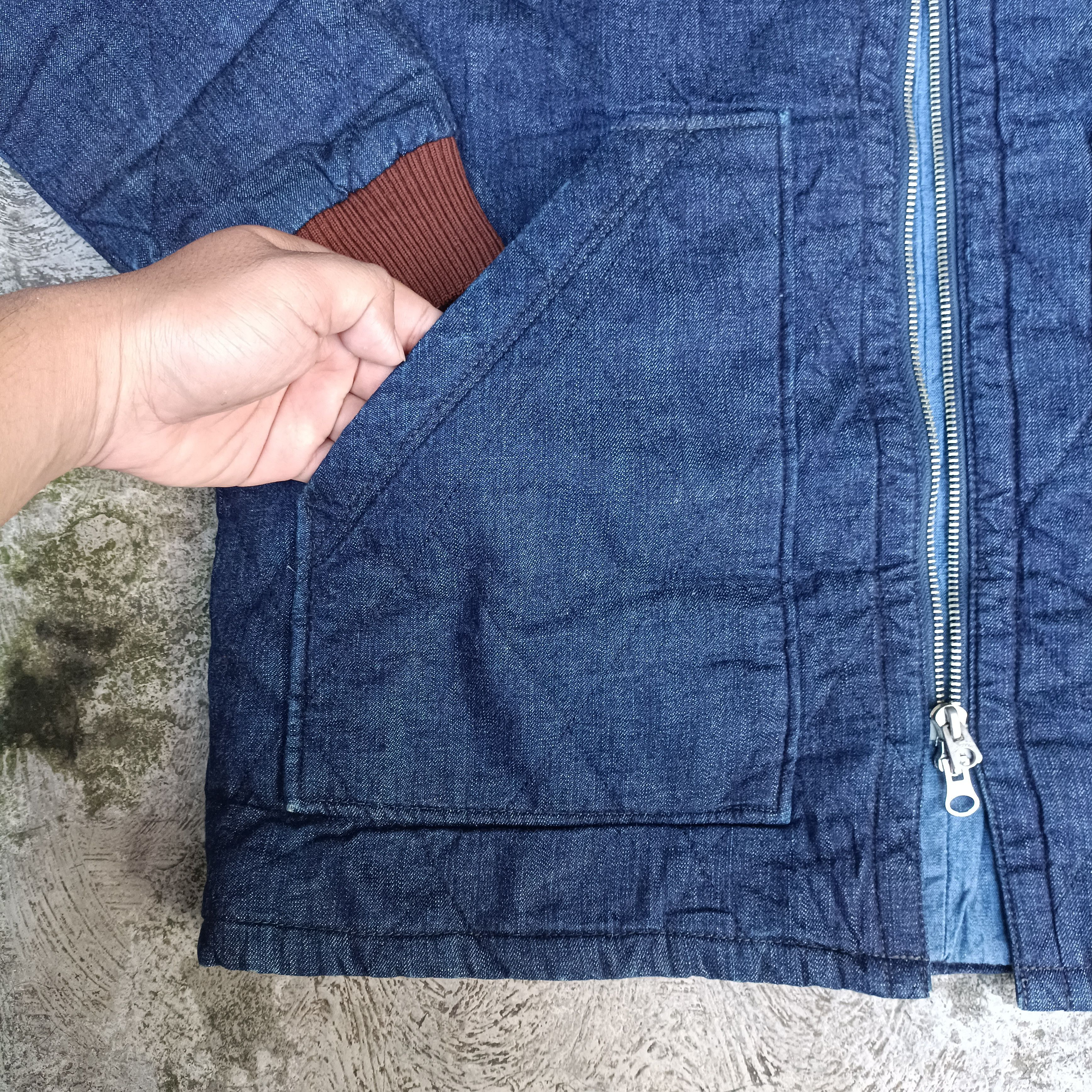 Full Count & Co. Full Count & Co Denim Jacket Bomber Japanese Brand Size US M / EU 48-50 / 2 - 5 Thumbnail