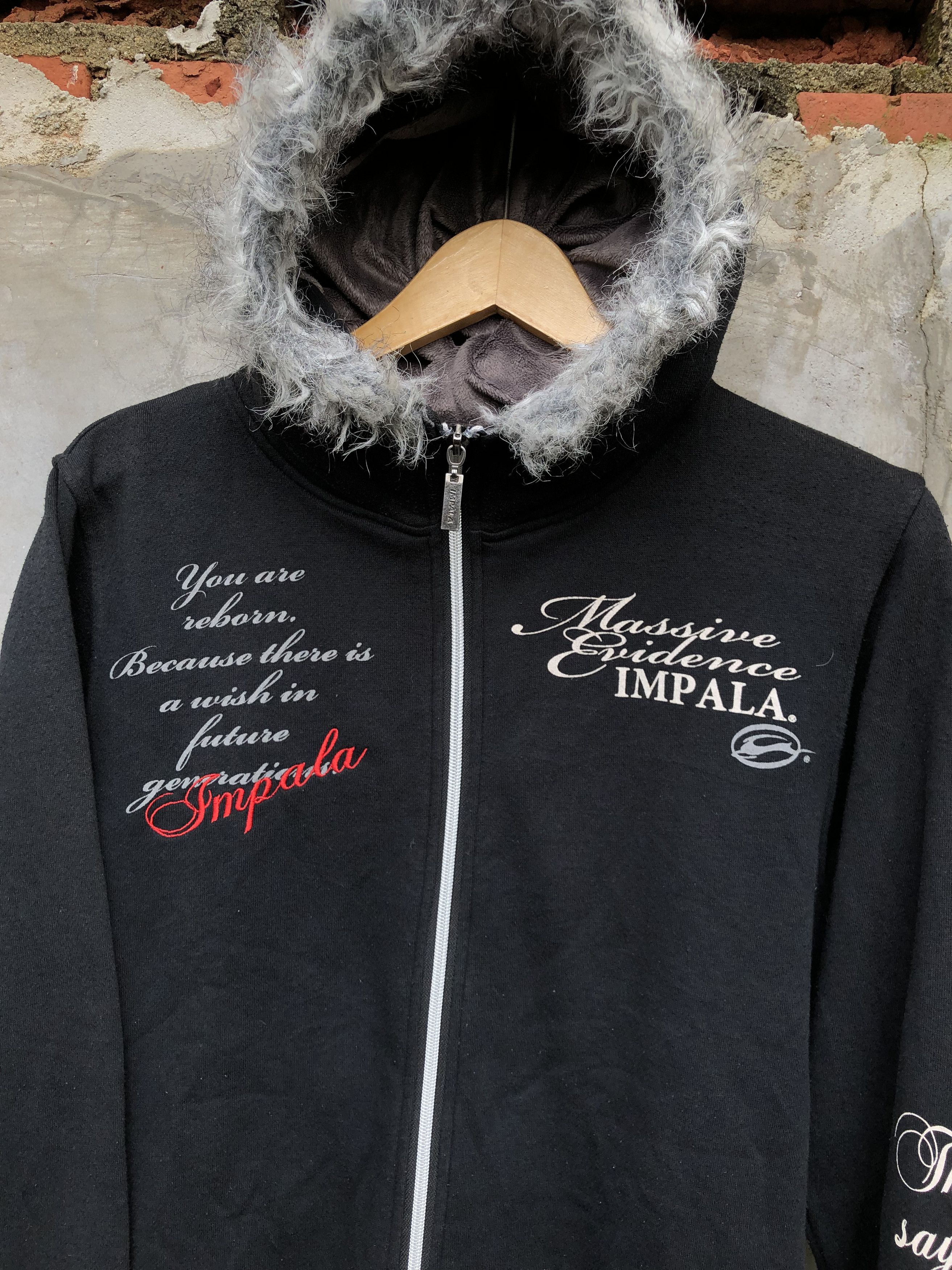 If Six Was Nine Impala poem fur hoodie Size US M / EU 48-50 / 2 - 5 Thumbnail