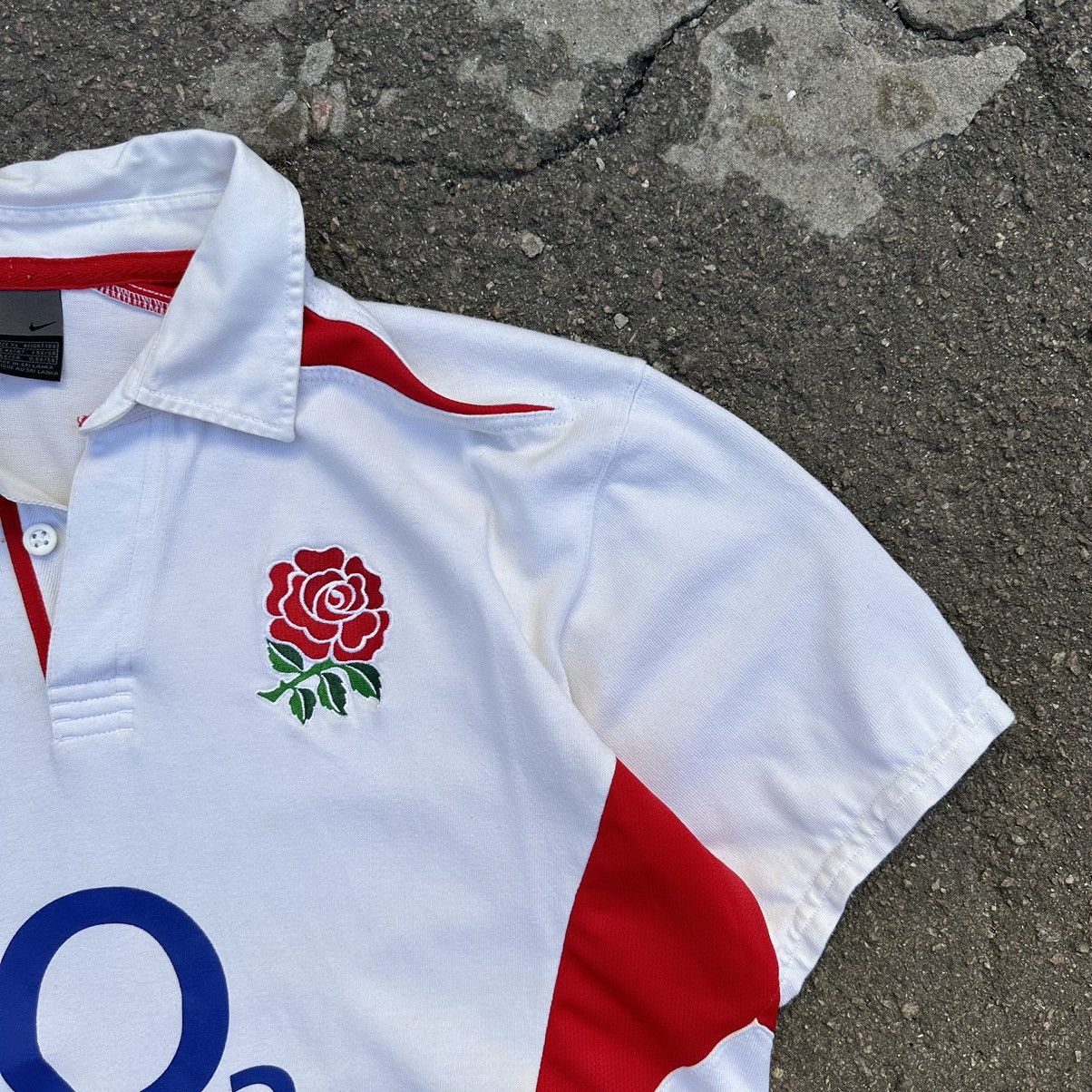 Nike Vintage Nike Rugby England O2 Polo T-shirts 90s Y2K USA Size US XL / EU 56 / 4 - 3 Thumbnail