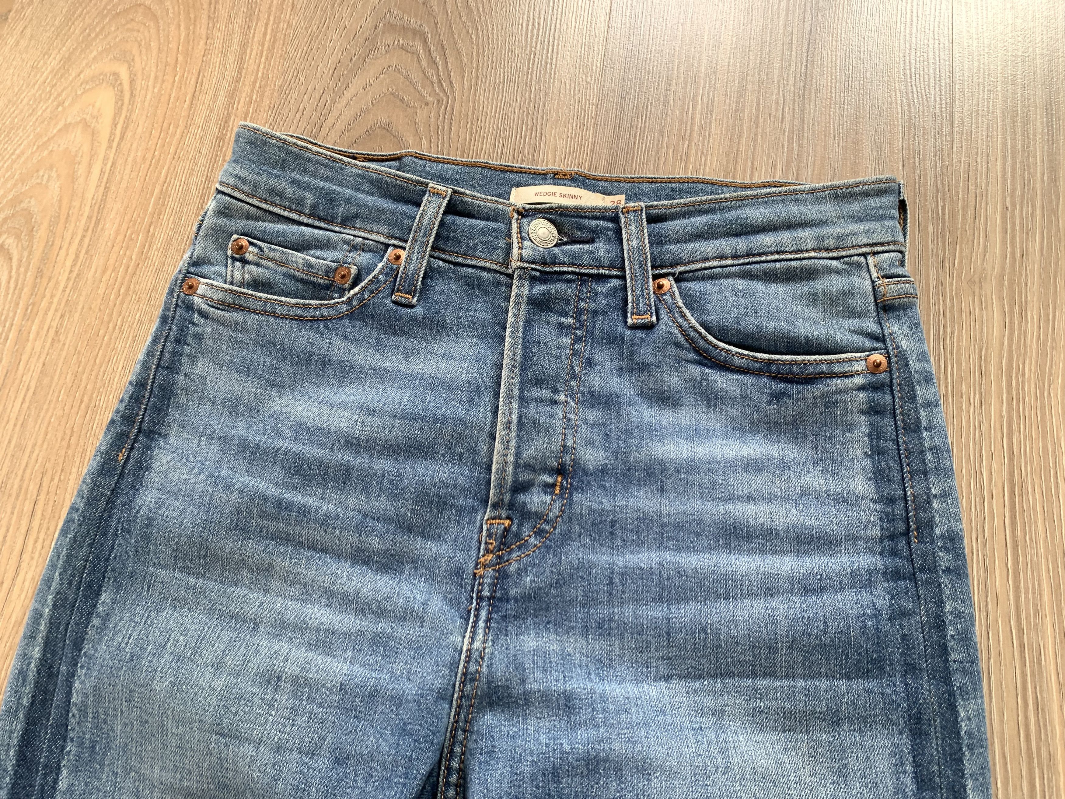 Levi's Levi's Wedgie Skinny Women's Jeans Size 28" / US 6 / IT 42 - 4 Thumbnail