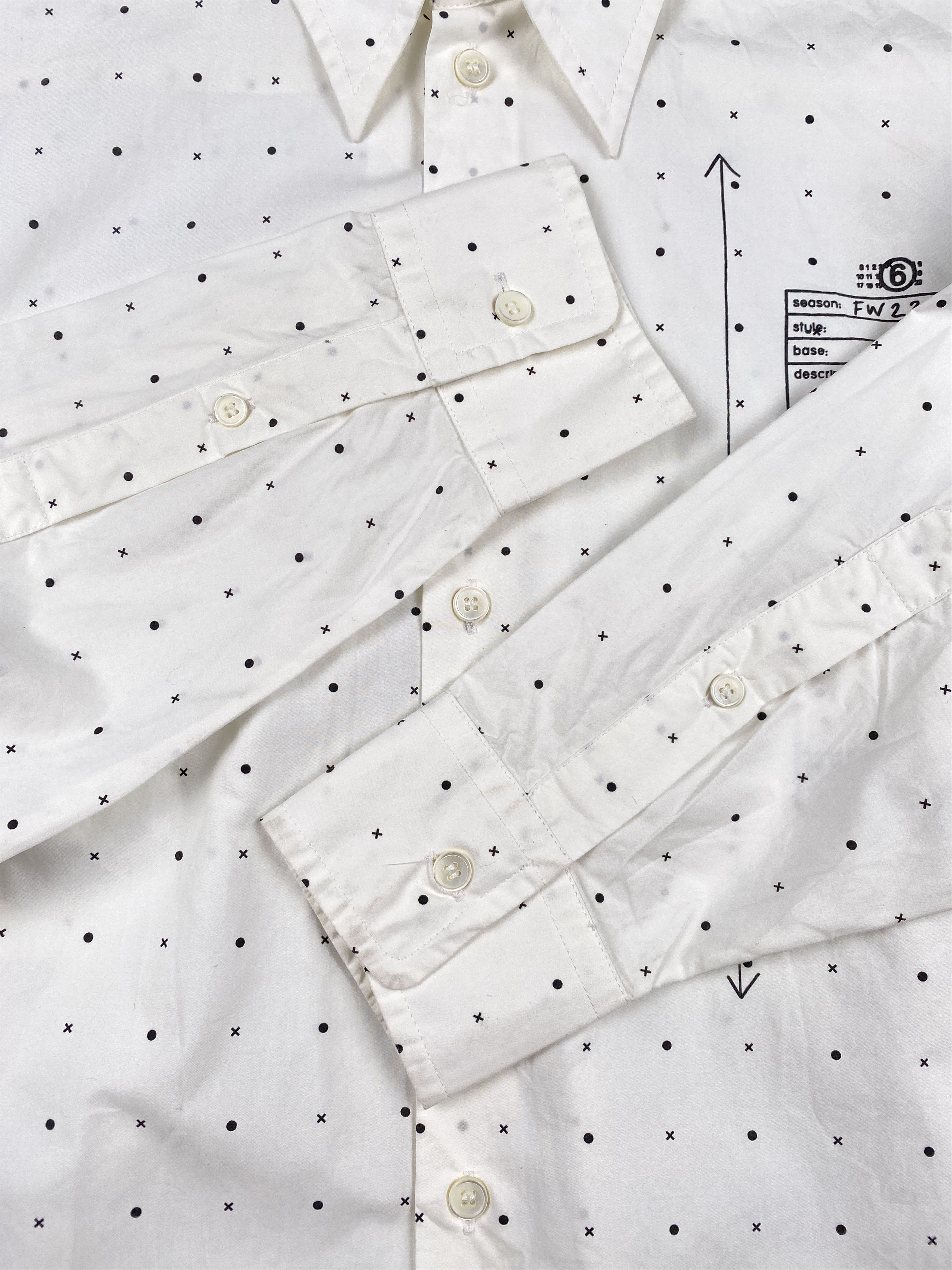 Maison Margiela MM6 F/W 2023 Avant Premiere Shirt Size XS / US 0-2 / IT 36-38 - 10 Thumbnail