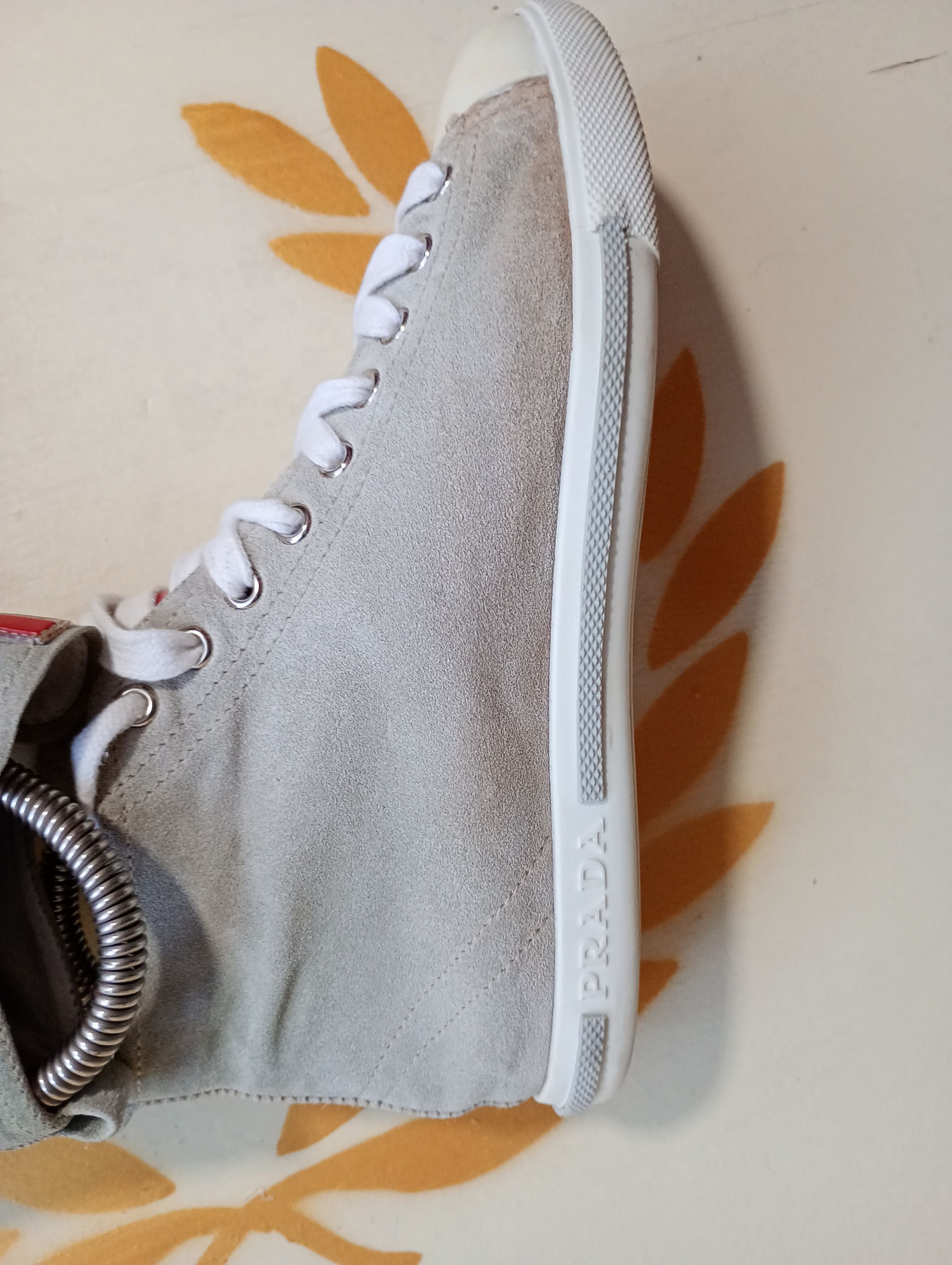 Prada Prada Suede Trainers size 37 Size US 7 / IT 37 - 9 Thumbnail