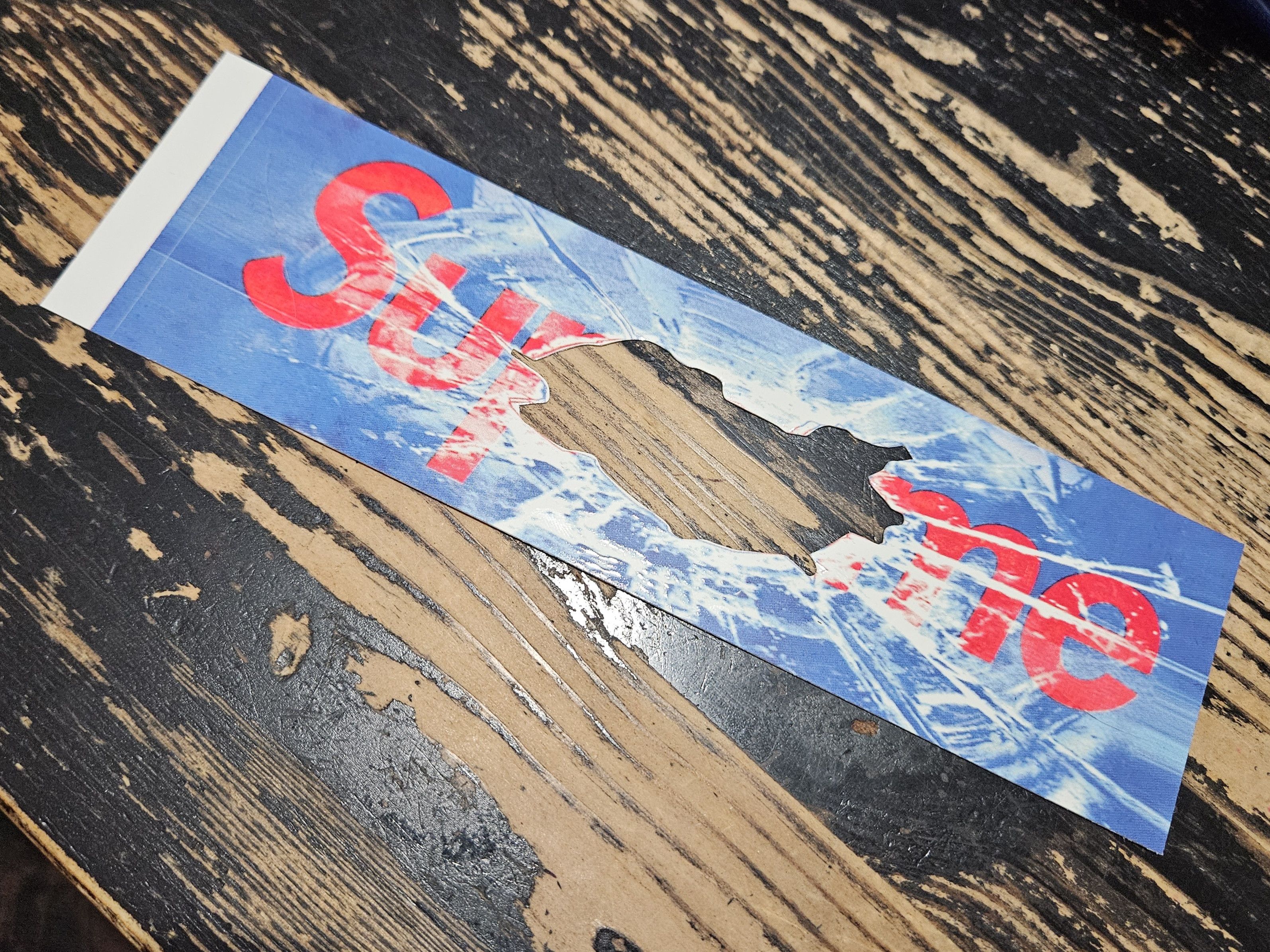 Supreme Damien Hirst Box Logo Sticker 2009 | Grailed