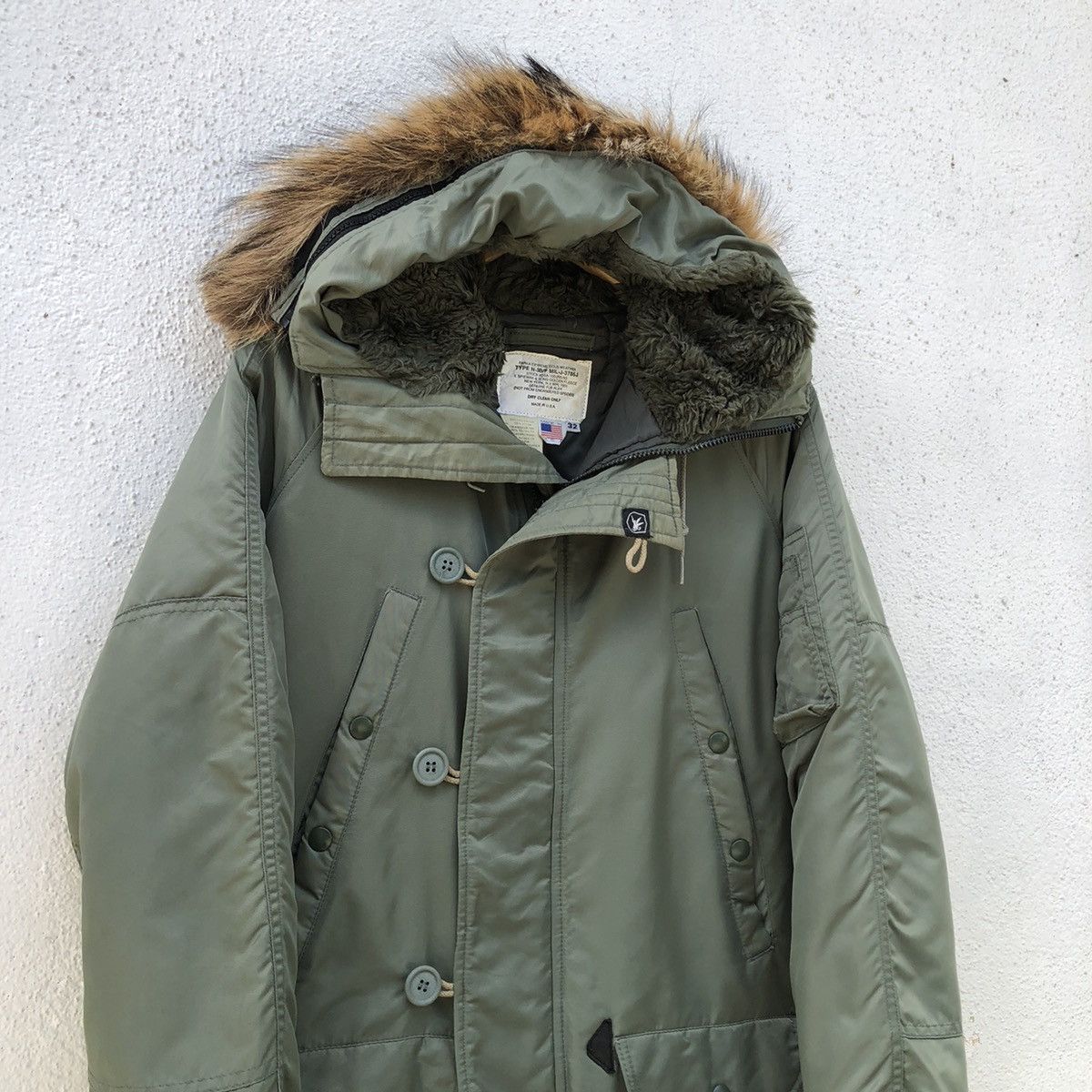 I. Spiewak And Sons VTG N-3B/F Cold Weather Golden Fleece Spiewak Parka Jacket Size US S / EU 44-46 / 1 - 4 Thumbnail