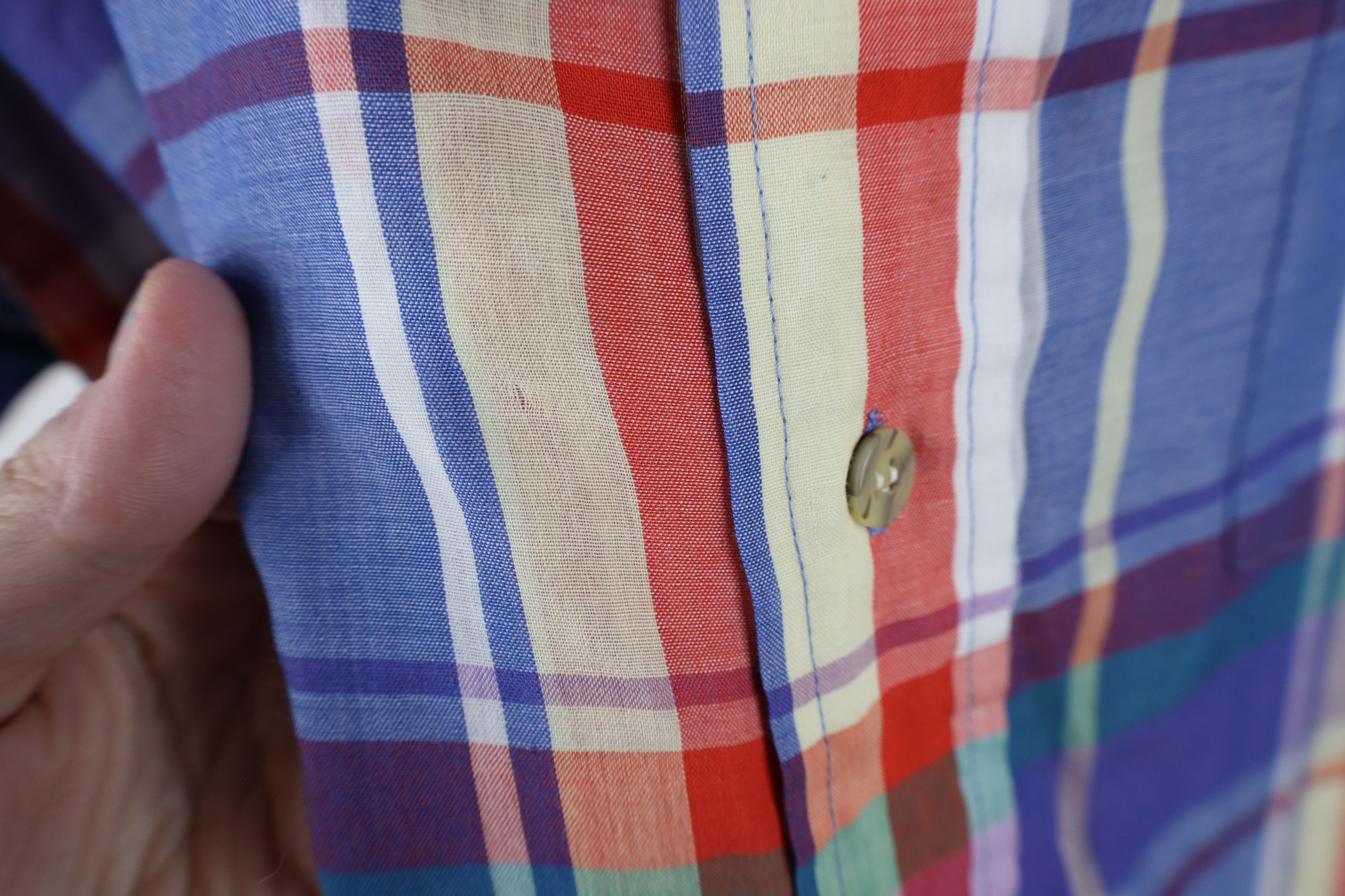 Vintage Vintage 90s Streetwear Plaid Short Sleeve Button Shirt Size US XL / EU 56 / 4 - 5 Thumbnail