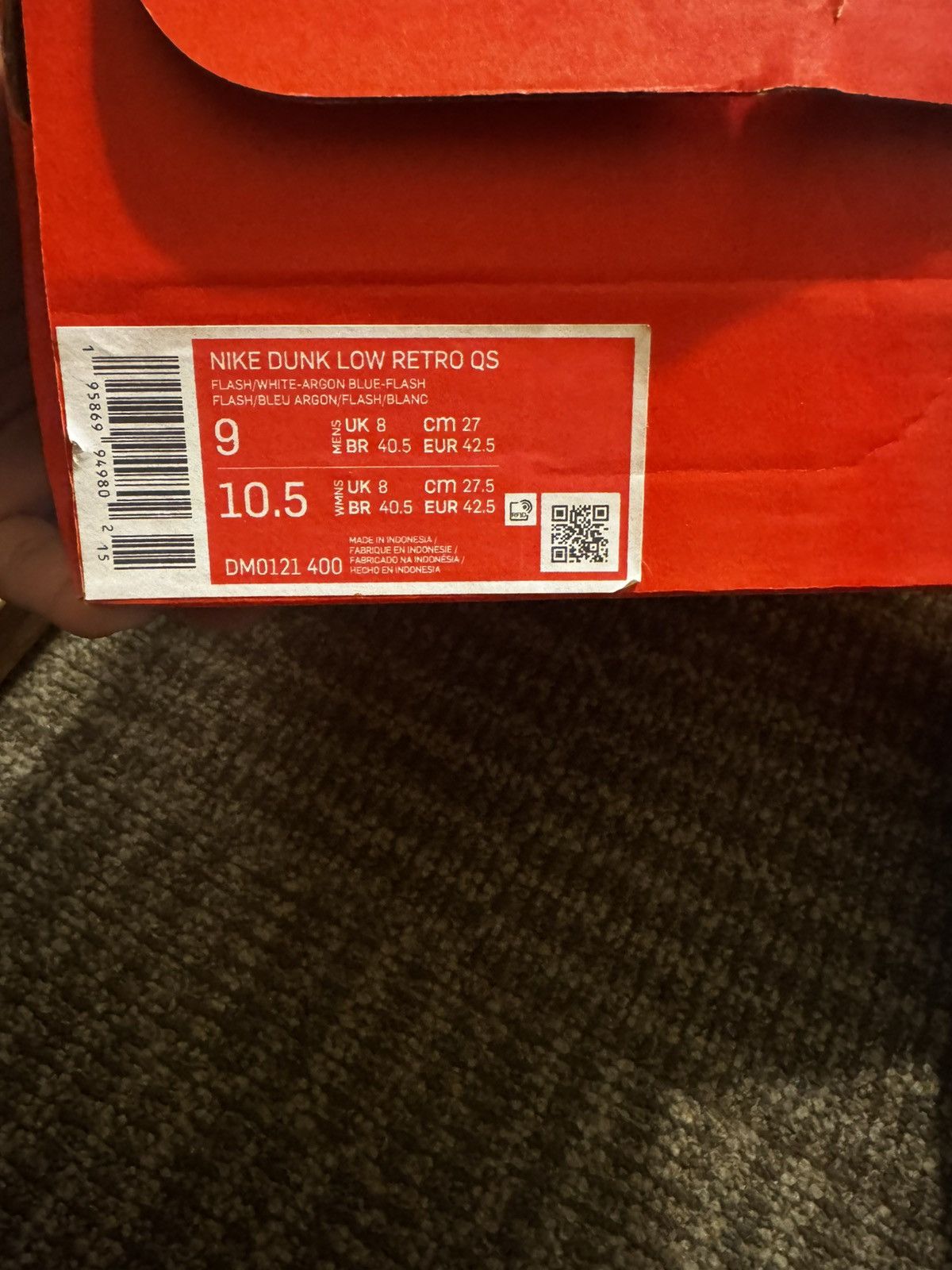 Nike Nike Dunk Low Retro QS Size US 9 / EU 42 - 5 Thumbnail