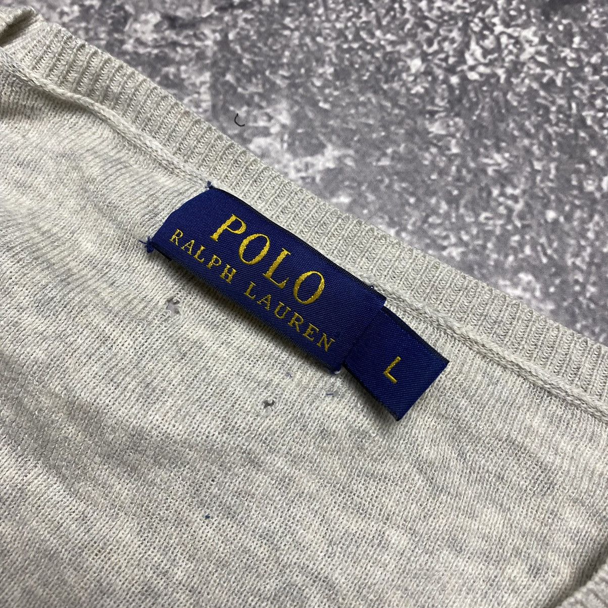Vintage Vintage Polo Ralph Lauren small logo luxury sweater Size US L / EU 52-54 / 3 - 5 Thumbnail