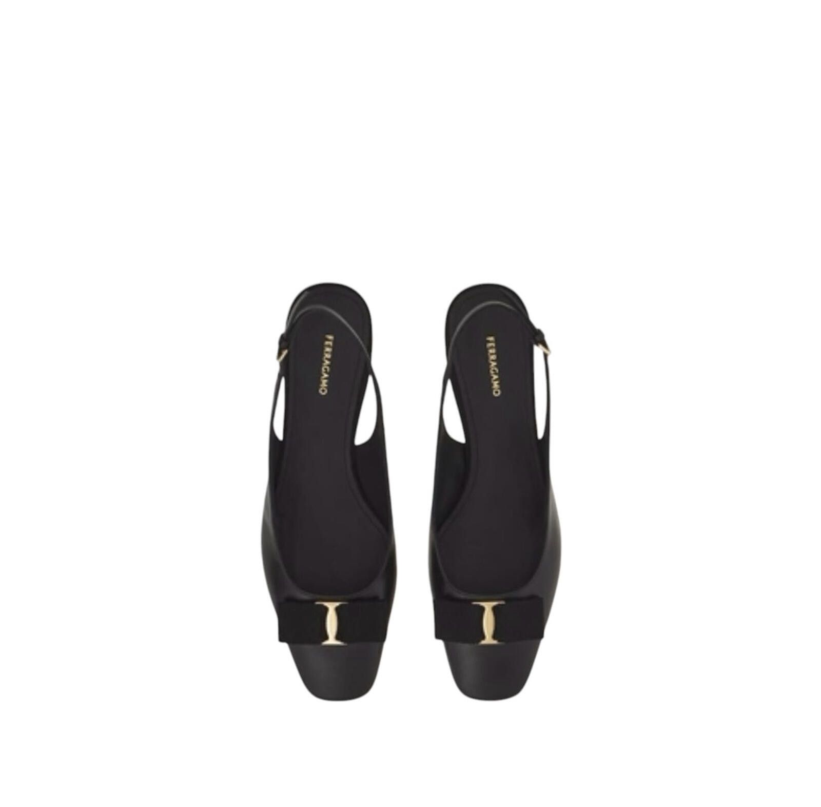 Salvatore Ferragamo Ferragamo Iconic Bow Slingback Size ONE SIZE - 3 Thumbnail