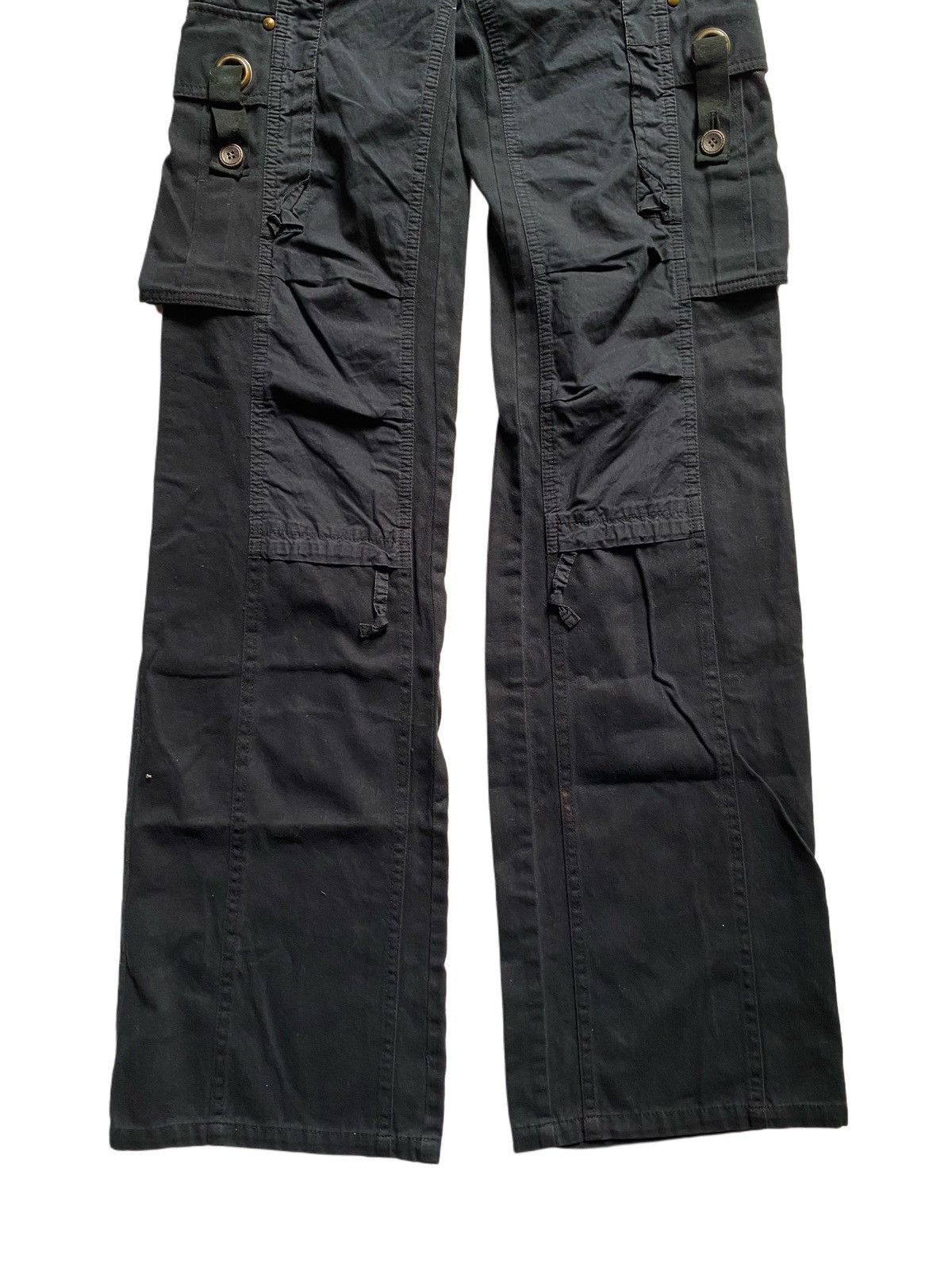 If Six Was Nine × KMRii × Le Grande Bleu (L.G.B.) Bondage Cargo Pants Size 29" - 5 Thumbnail