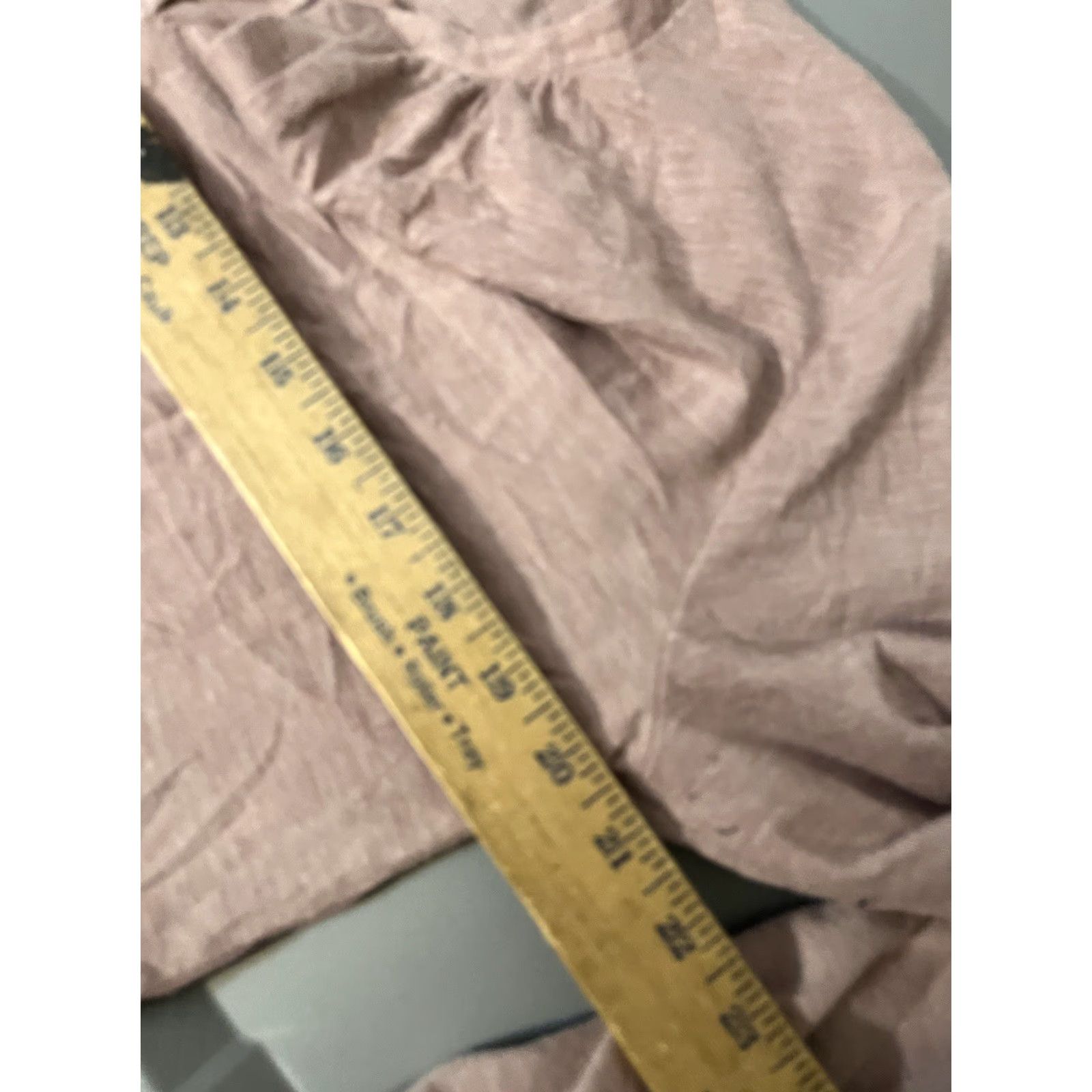 Loft VINTAGE LOFT Women's Pullover Sweater Knit Long Sleeve V-Neck Soft Cotton Casual Spring Fall Winter Size Medium Pink Size M / US 6-8 / IT 42-44 - 5 Thumbnail
