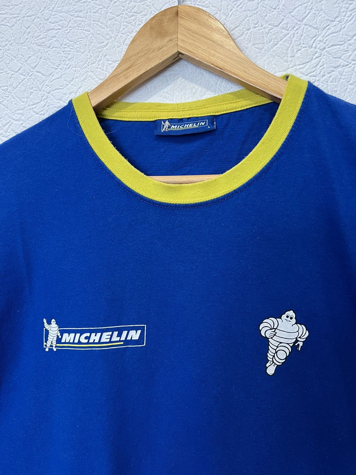 Ferrari × Vintage Vintage Michelin T Shirt Tee Racing F-1 Size US L / EU 52-54 / 3 - 2 Thumbnail