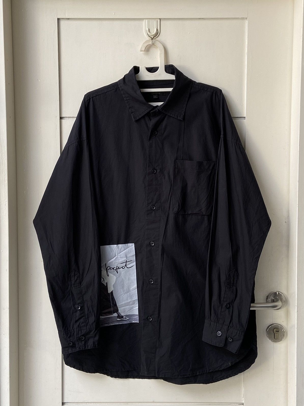 Designer × Japanese Brand BIKE STAR Black Shirt Size US XL / EU 56 / 4 - 1 Thumbnail