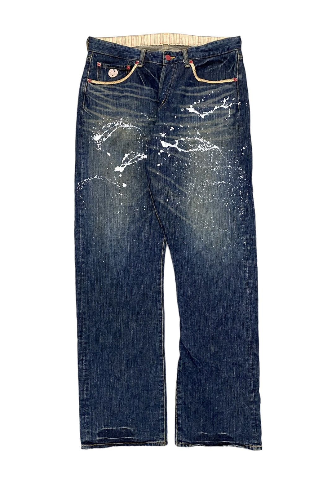 Swagger 2007 Swagger splash paint wash pants Size US 33 - 1 Thumbnail
