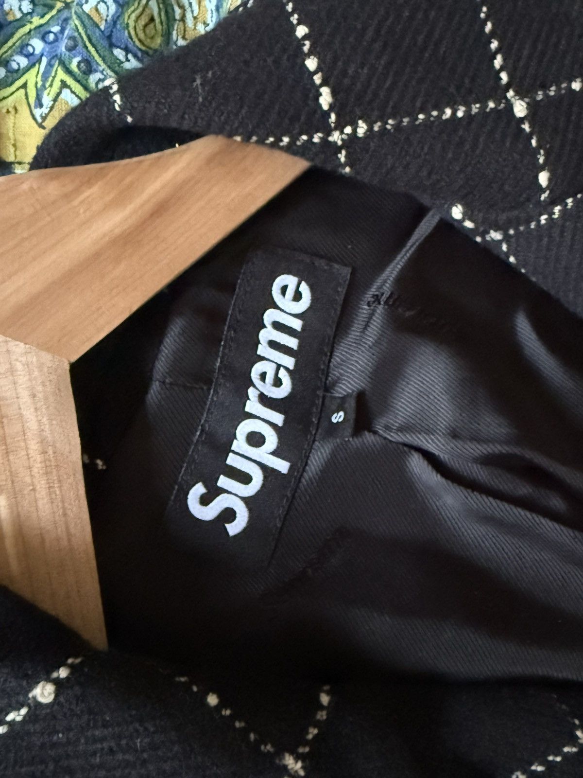 Supreme Supreme Wool Windowpane Overcoat Size US S / EU 44-46 / 1 - 4 Thumbnail