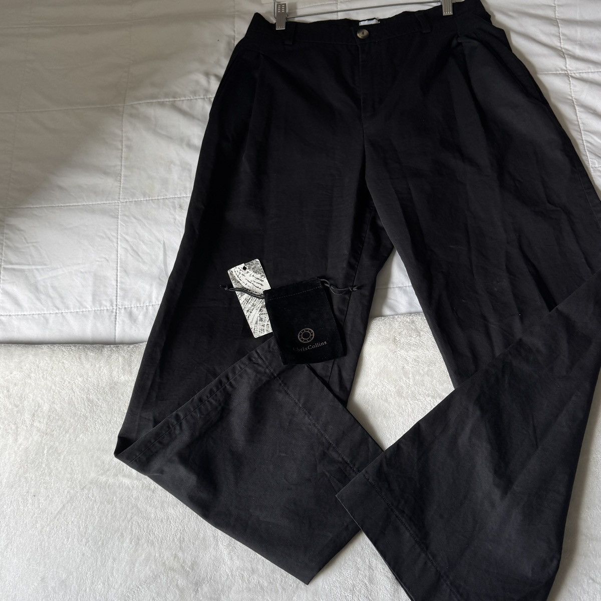 Other ADN Paris Black Pants Size US 31 - 2 Thumbnail