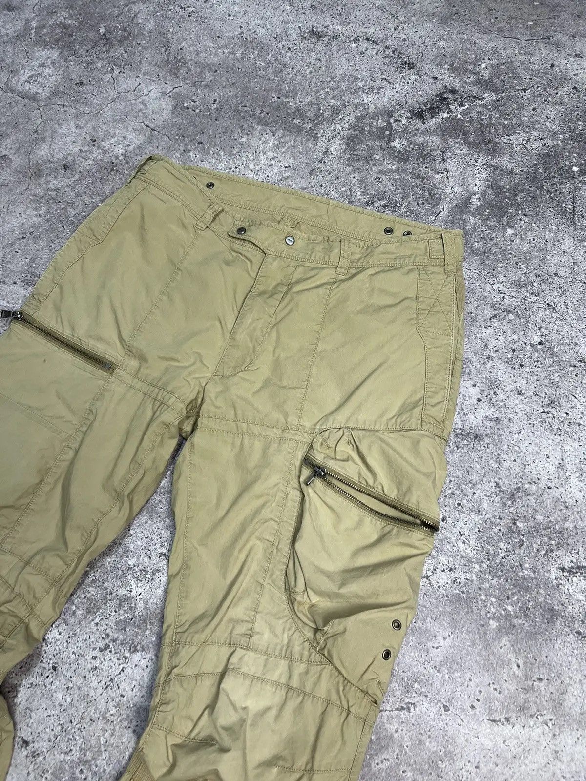 Japanese Brand Vintage Polo Ralph Lauren Cargo Pants Multi Pocket faded Y2K Size US 32 / EU 48 - 7 Thumbnail