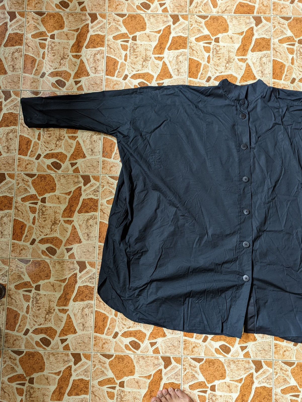 Jil Sander × Uniqlo Jil Sander Uniqlo Poncho Over Shirt Size S / US 4 / IT 40 - 3 Thumbnail