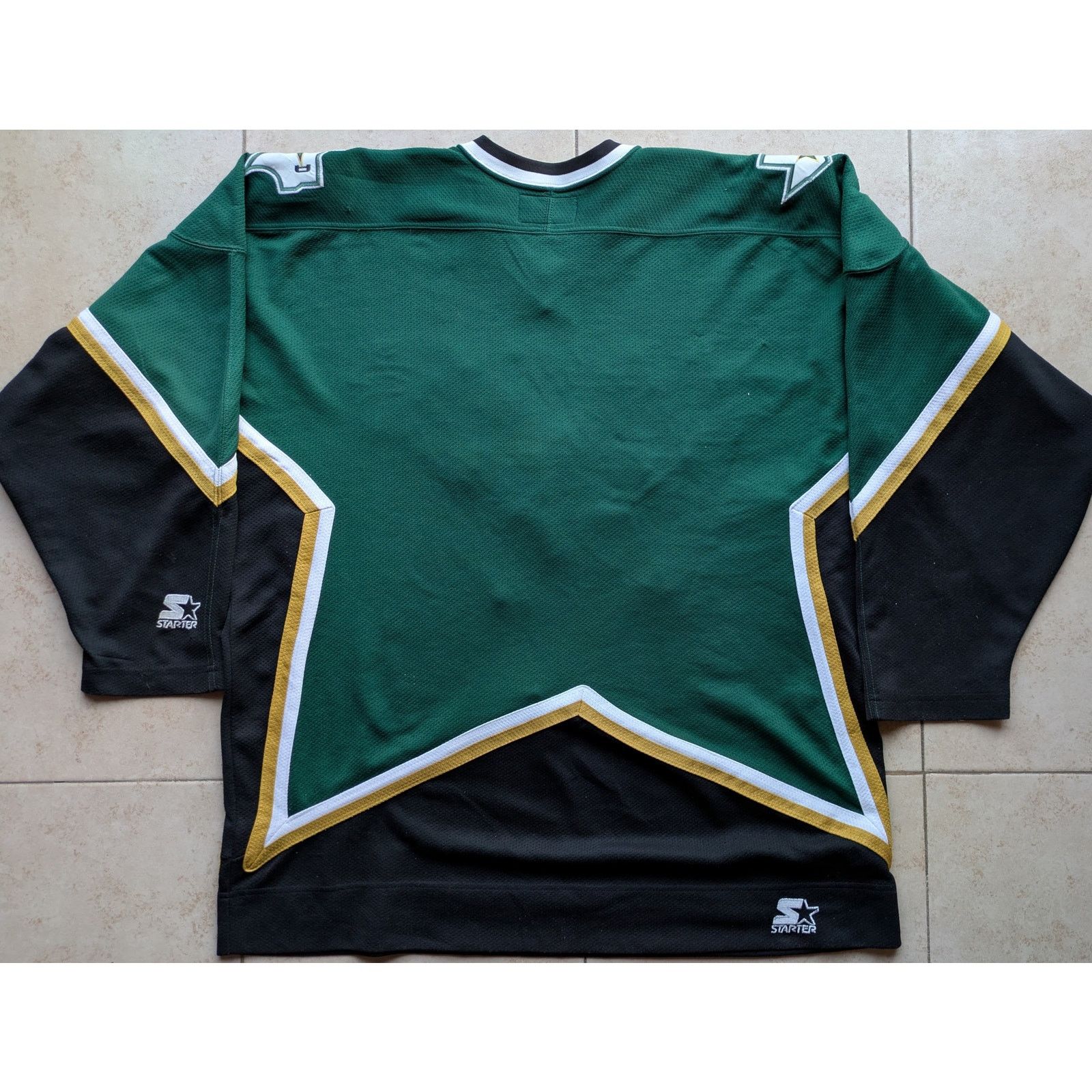NHL × Starter Dallas Stars 90s STARTER jersey green XL 3rd alt NHL vintage Size US XL / EU 56 / 4 - 6 Thumbnail