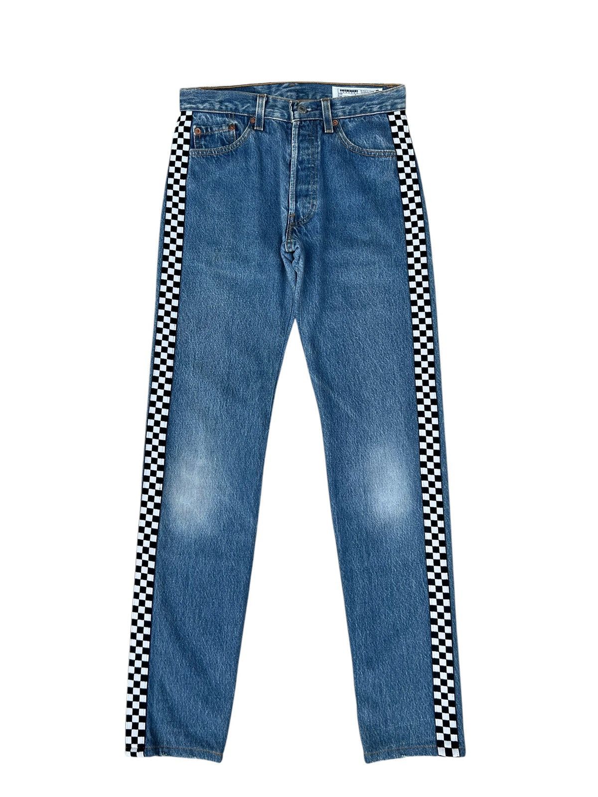 Levi's × Needles × Vintage Vintage 90s Levi’s 501 Jeans Rebuild By LEGENDA Japan Size US 28 / EU 44 - 1 Thumbnail