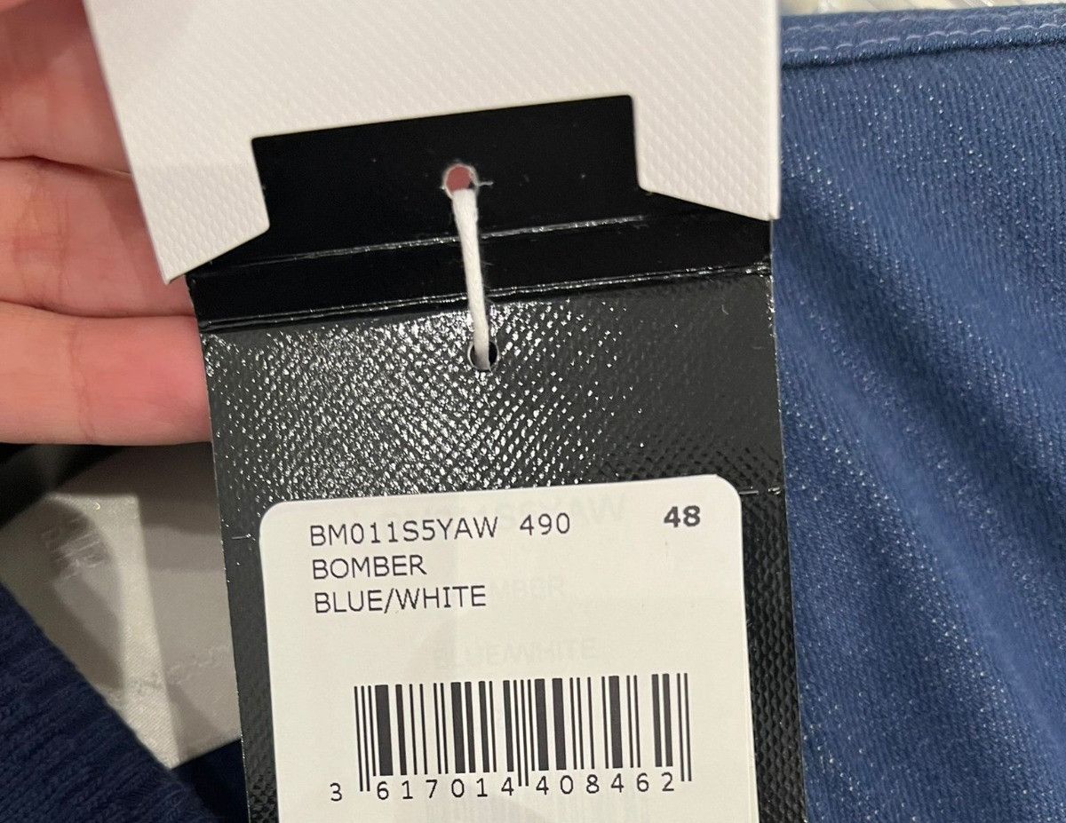 Givenchy oc11z0725 Bomber Jacket in Blue/White Size US M / EU 48-50 / 2 - 6 Thumbnail