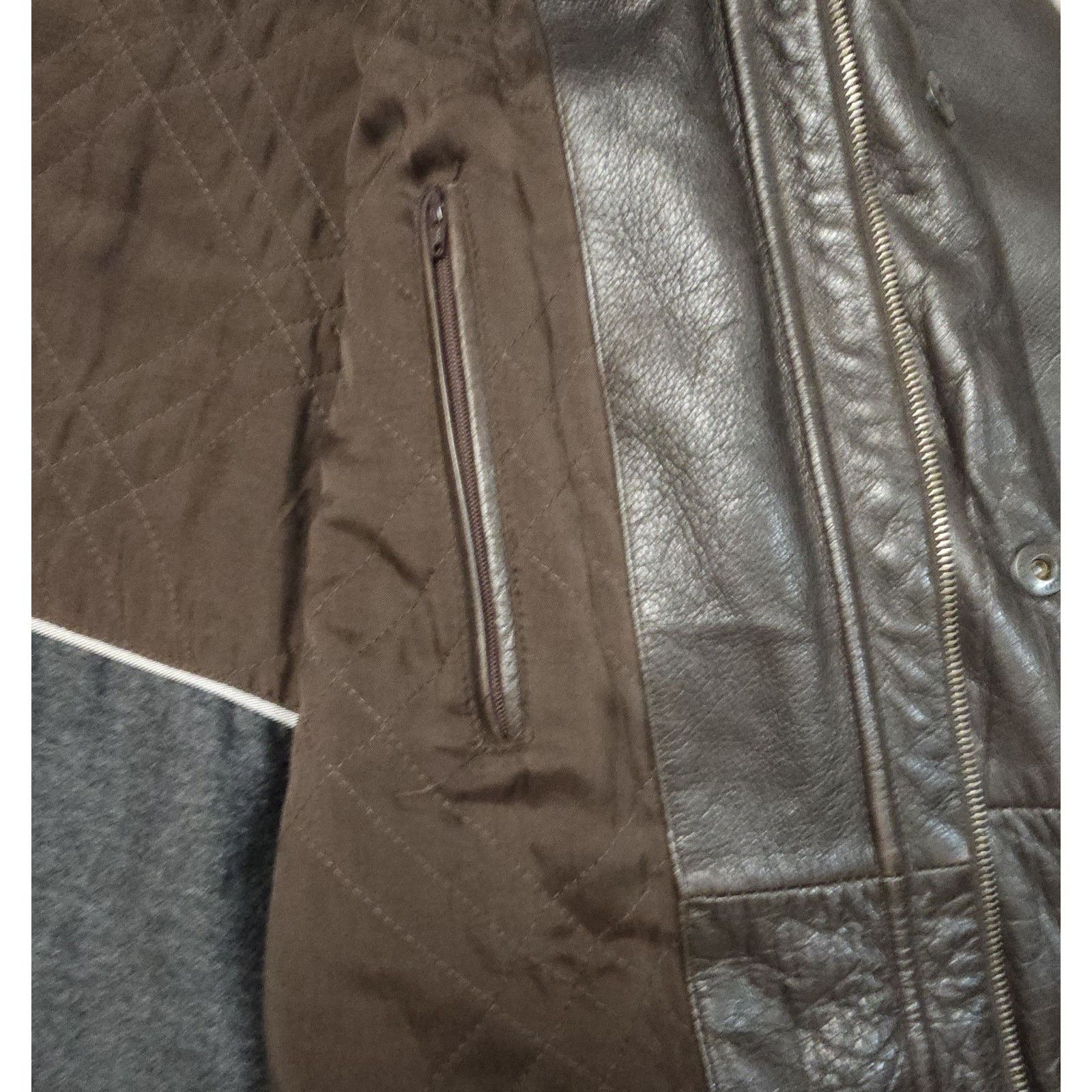 Vintage LATINI Genuine Leather Jacket Hand Made in Italy $1395 Size US M / EU 48-50 / 2 - 4 Thumbnail