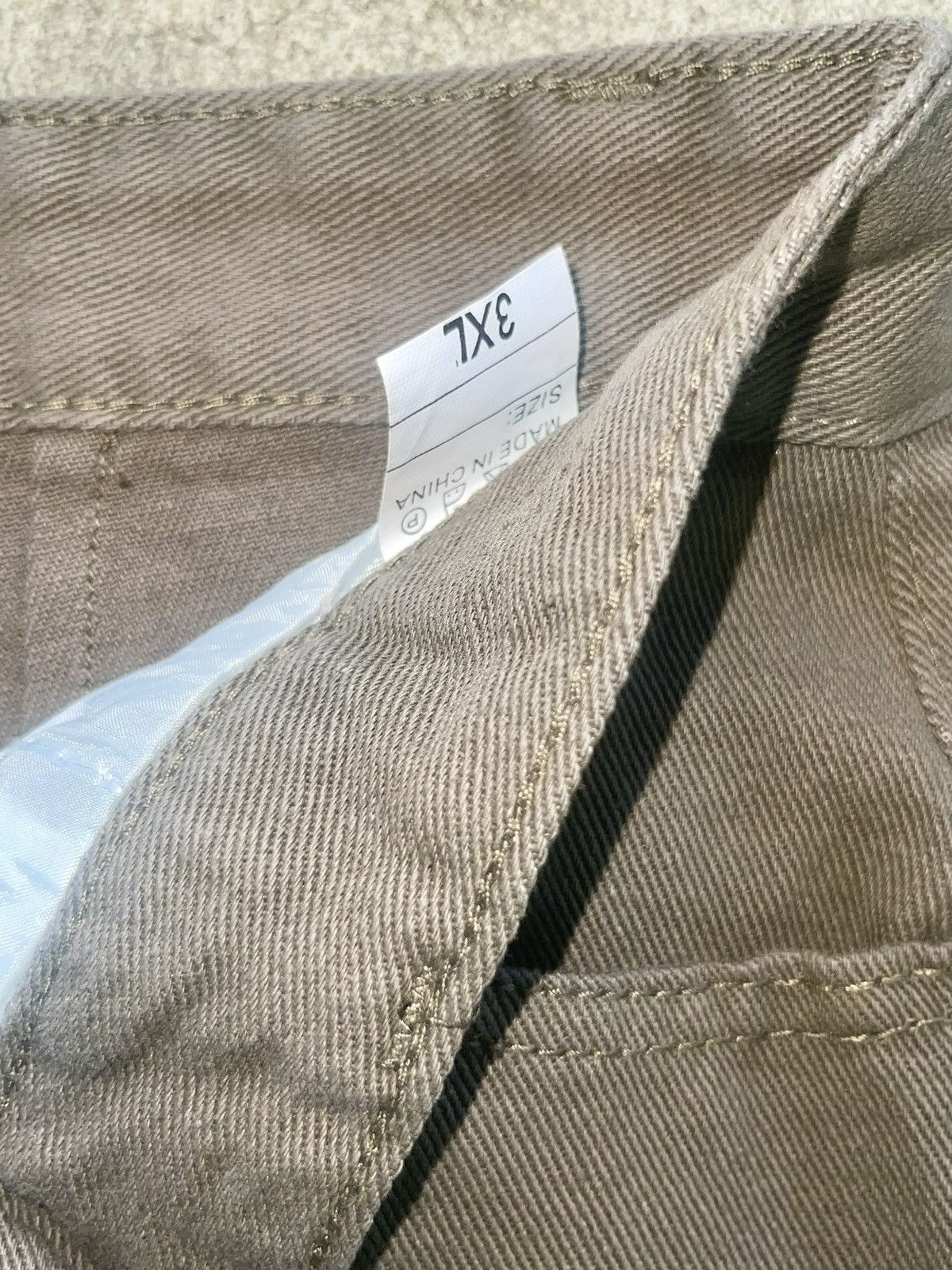 Japanese Brand Coffee Faded Baggy Denim Pants Size US 38 / EU 54 - 4 Thumbnail