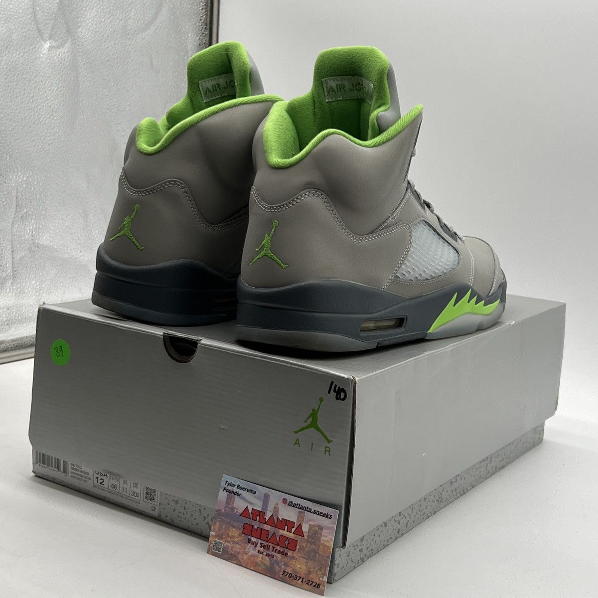 Jordan Brand Air Jordan 5 green bean Size US 12 / EU 45 - 5 Thumbnail