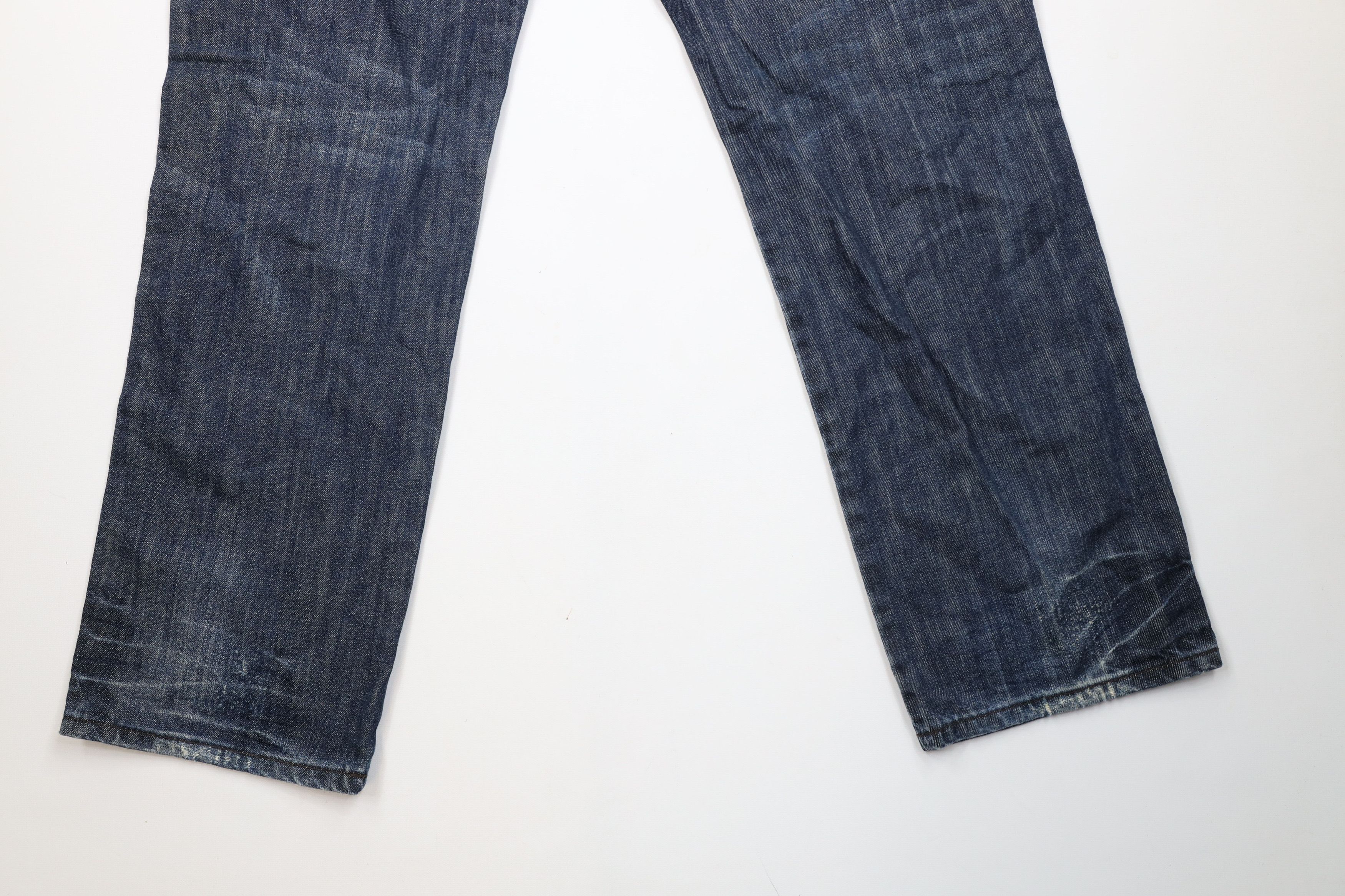 Pelle Pelle Vintage Pelle Pelle Limited Edition Trim Wide Leg Jeans Size US 36 / EU 52 - 14 Thumbnail