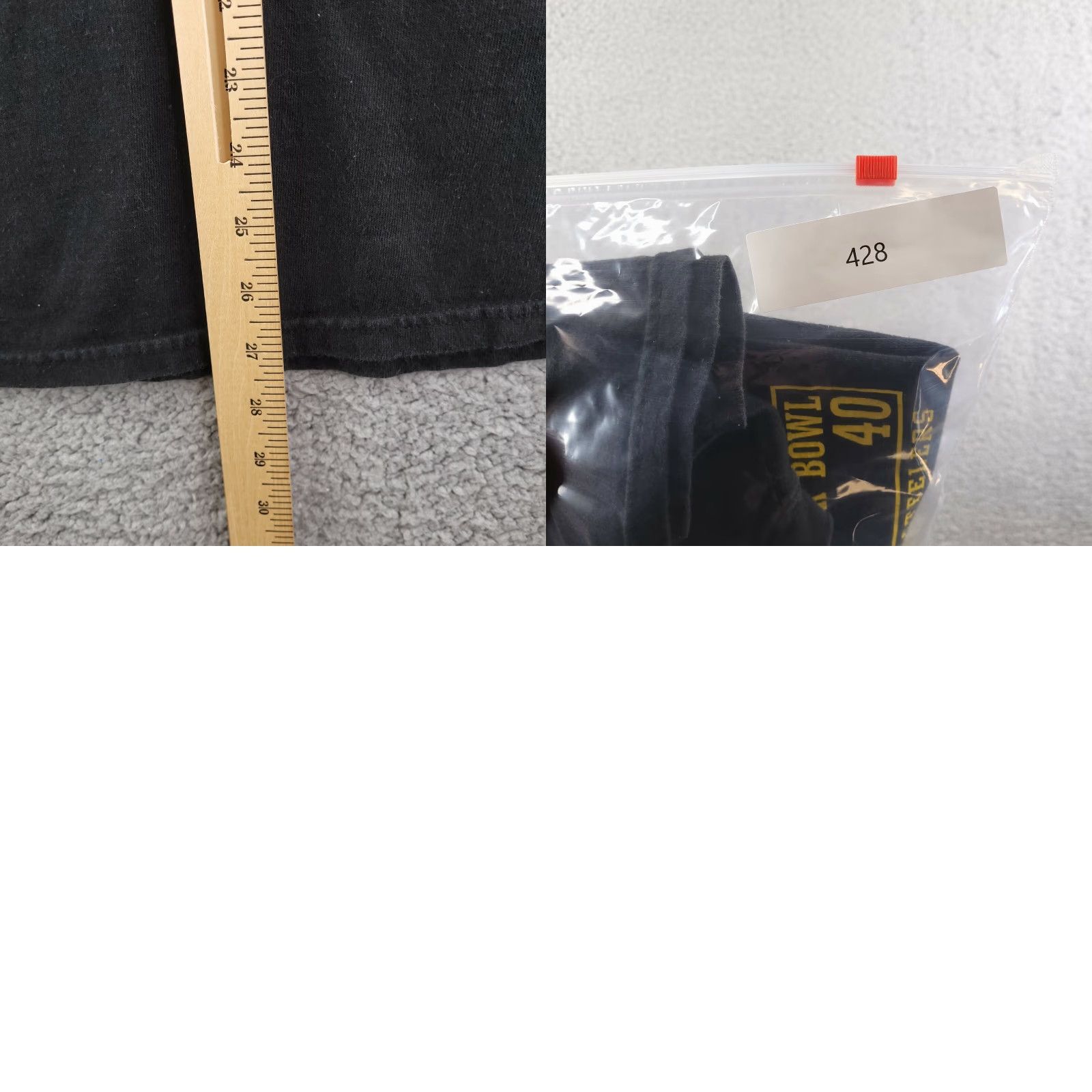 NFL VINTAGE Pittsburgh Steelers Superbowl XL Shirt Men's XL Black NFL Tee Size US XL / EU 56 / 4 - 8 Thumbnail