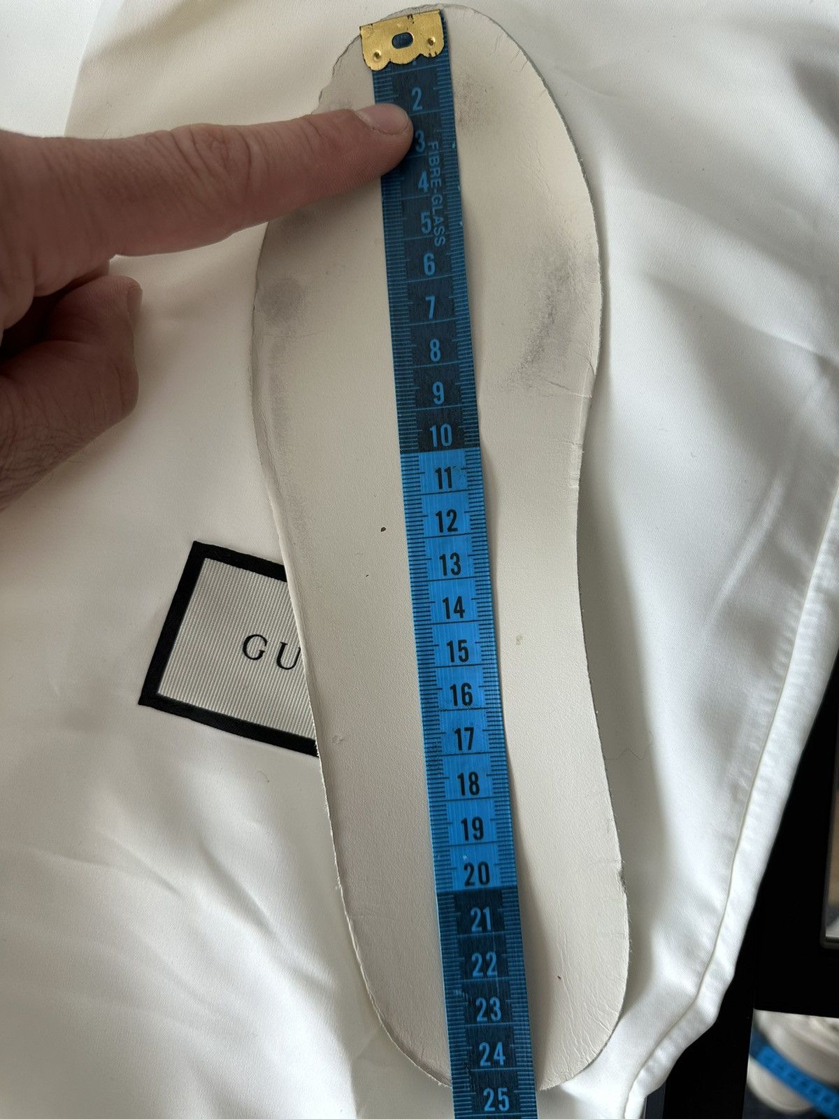 Gucci Gucci Wmns GG Low 'Cotton Washed - White' sneakers Size US 7.5 / IT 37.5 - 10 Thumbnail