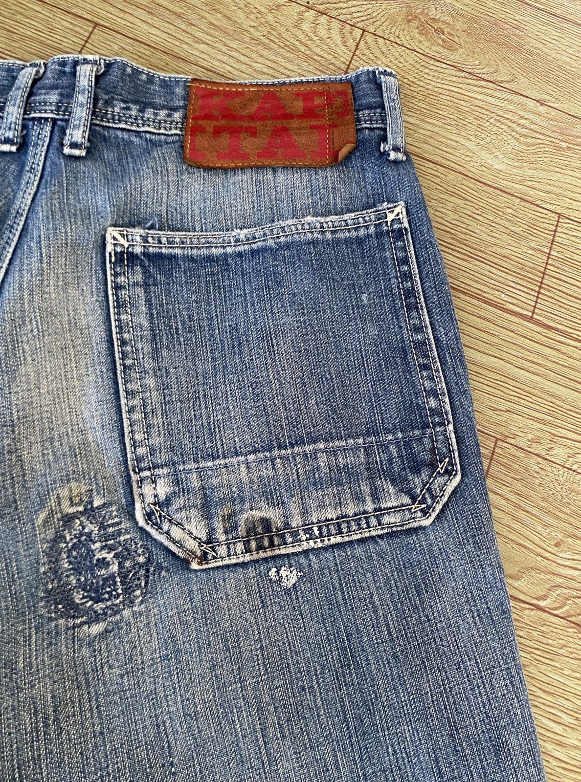 Kapital Very Rare Vintage Japanese Brand Kapital Flared Jeans 1990s Size US 28 / EU 44 - 6 Thumbnail