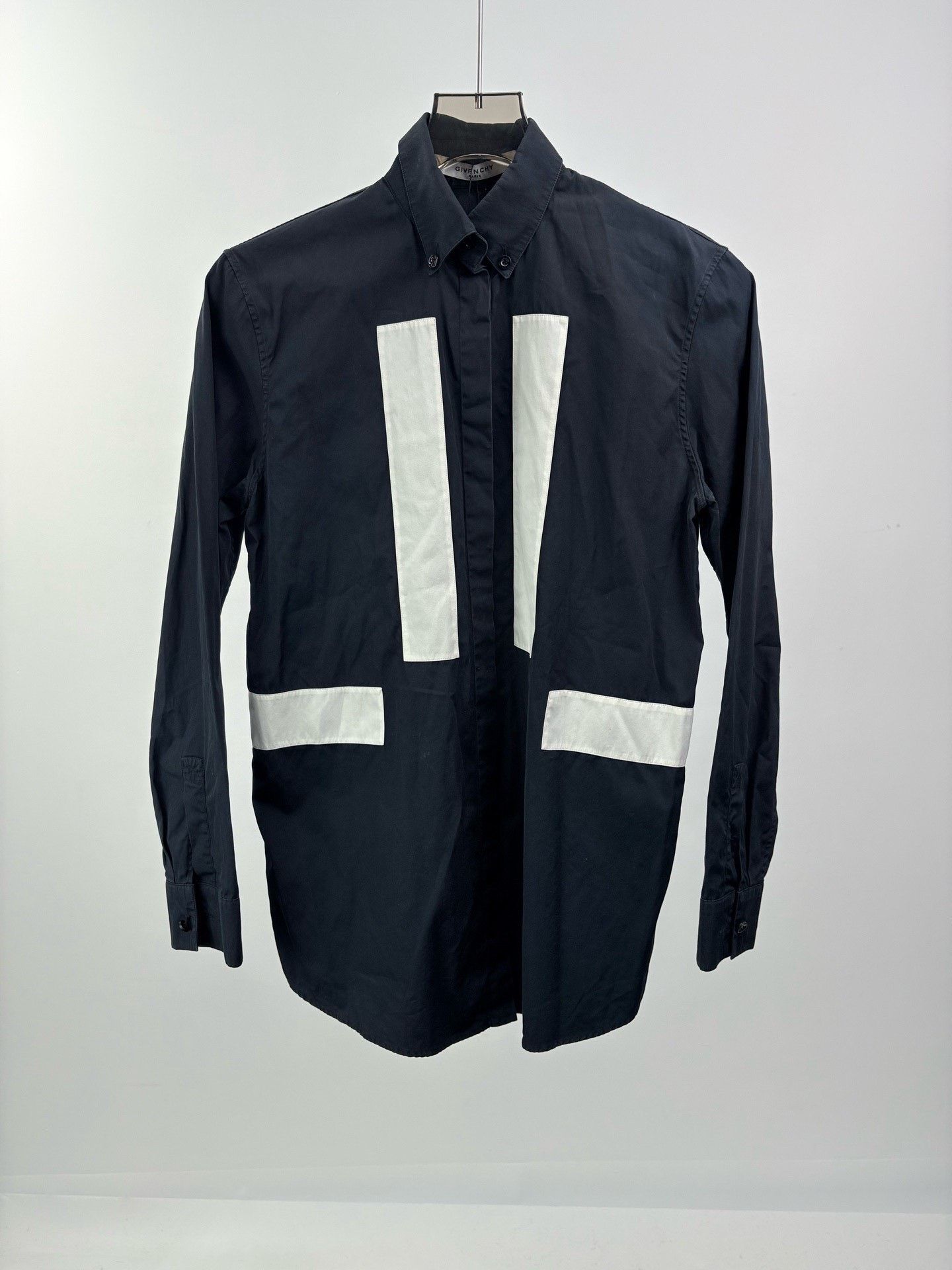Givenchy Givenchy Black White Long Sleeve Shirt Size XS / US 0-2 / IT 36-38 - 1 Thumbnail