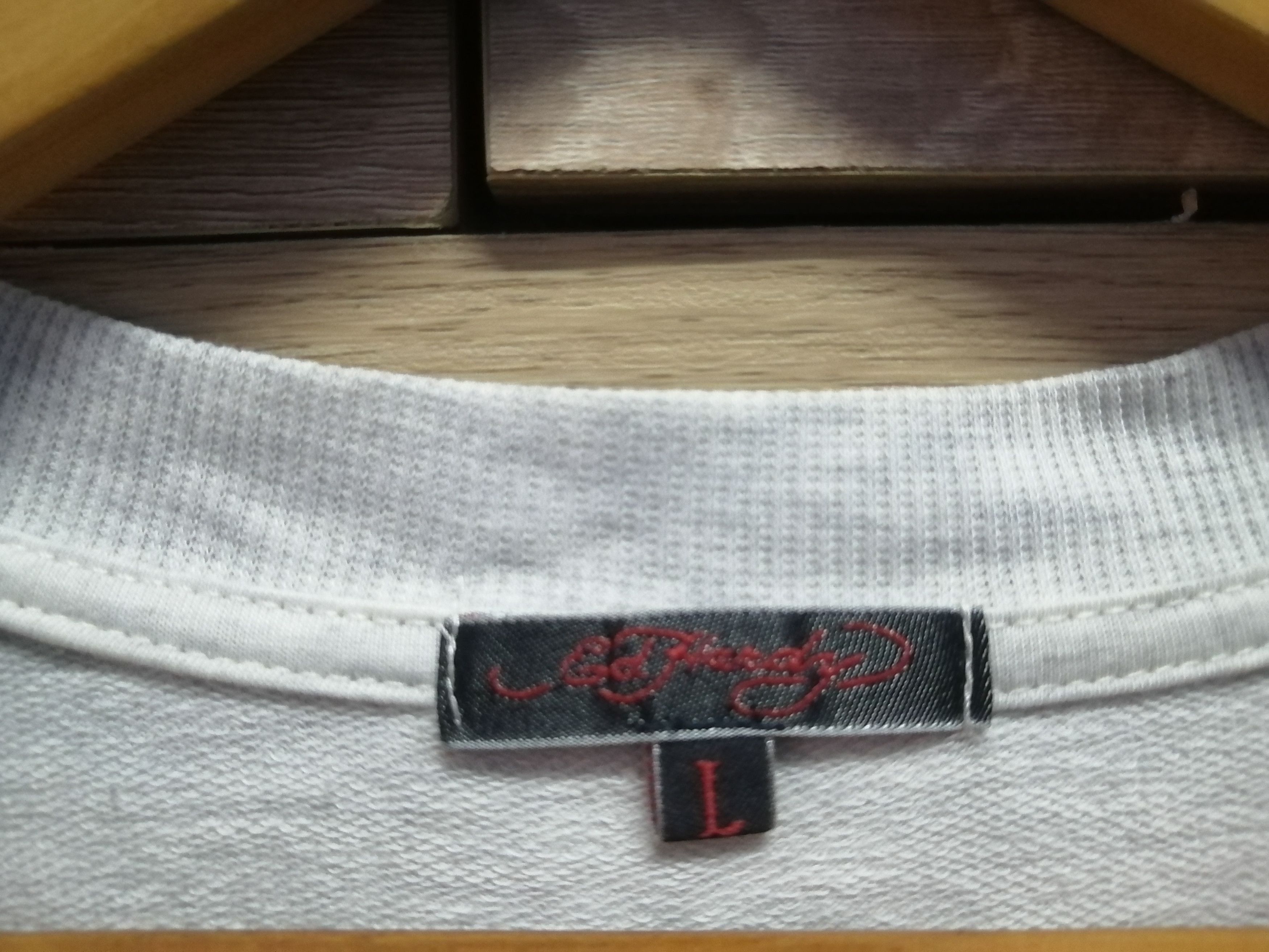 Vintage Thrashed Sun Faded Ed hardy Shirt Distressed Grunge Band Size US L / EU 52-54 / 3 - 4 Thumbnail