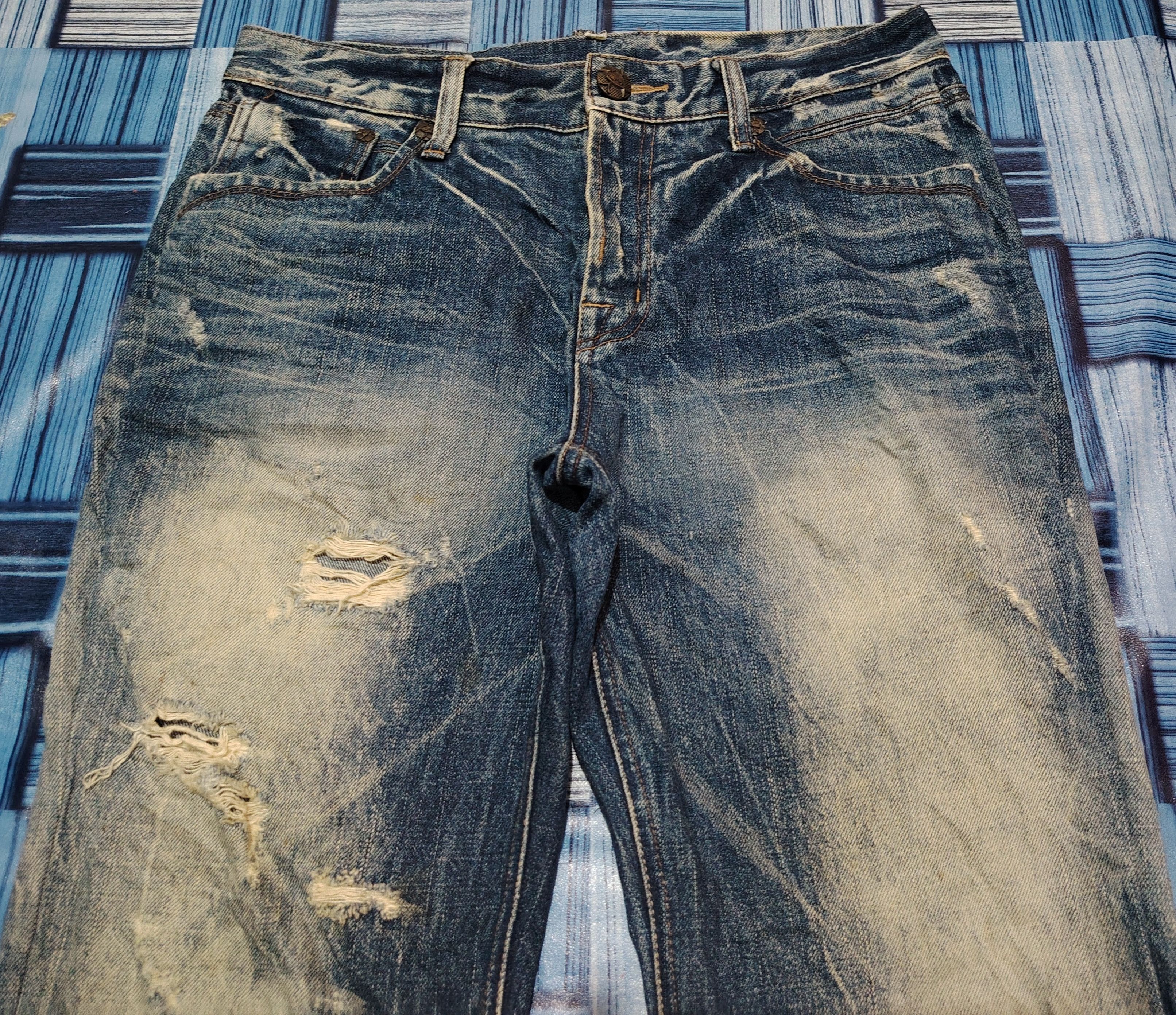 Kapital Japanese Buckaroo Jeans Distressed Denim Size US 32 / EU 48 - 5 Thumbnail