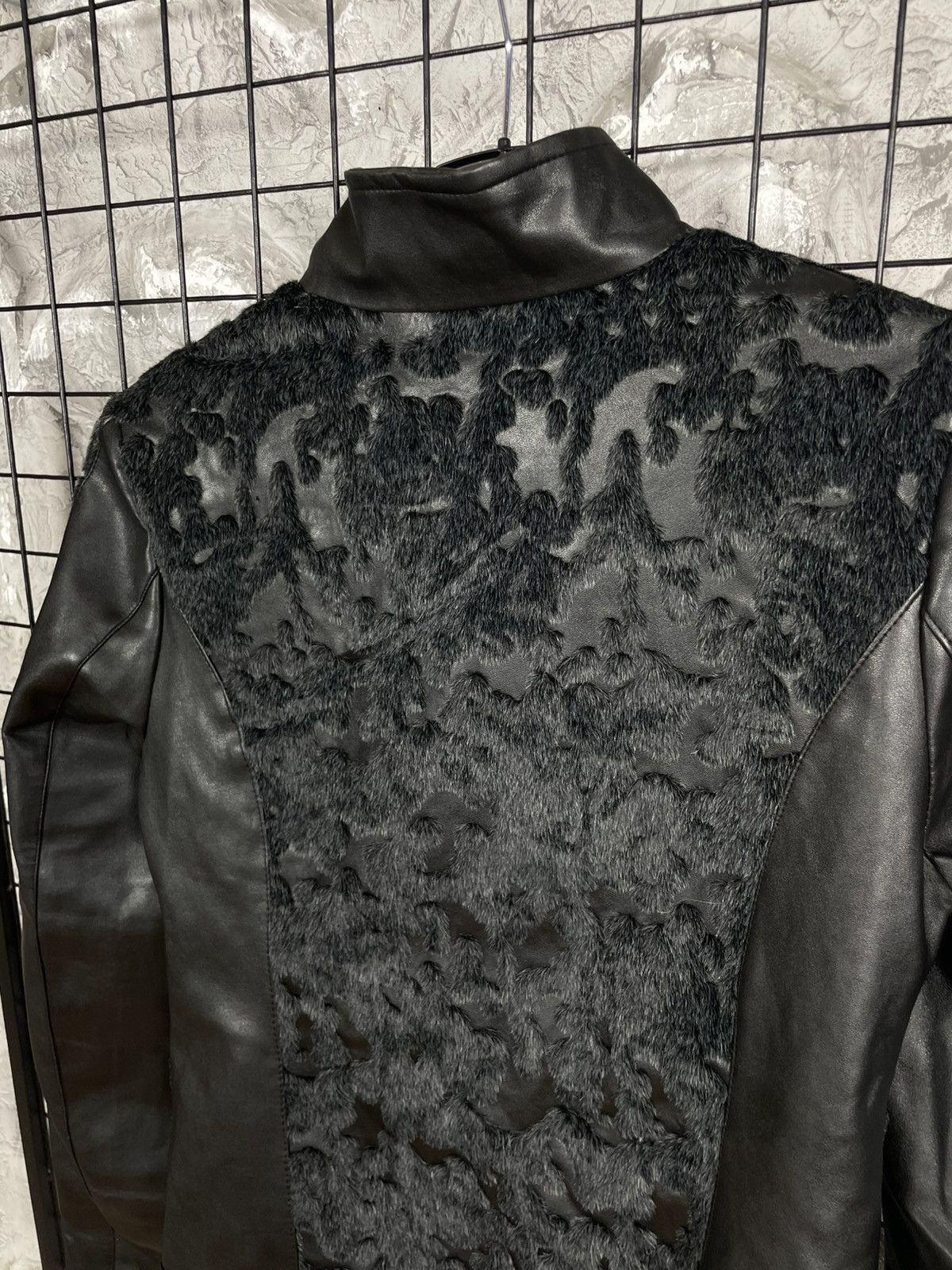 If Six Was Nine Archive Y2K Faux Leather Fur Jacket Vamp Kmrii LGB Vibe Size US S / EU 44-46 / 1 - 8 Thumbnail