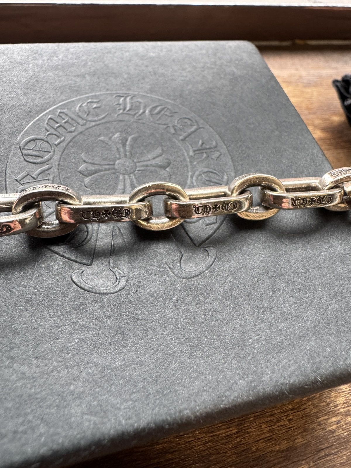 Chrome Hearts Chrome Hearts Large Link Paper Chain Bracelet Size ONE SIZE - 5 Thumbnail
