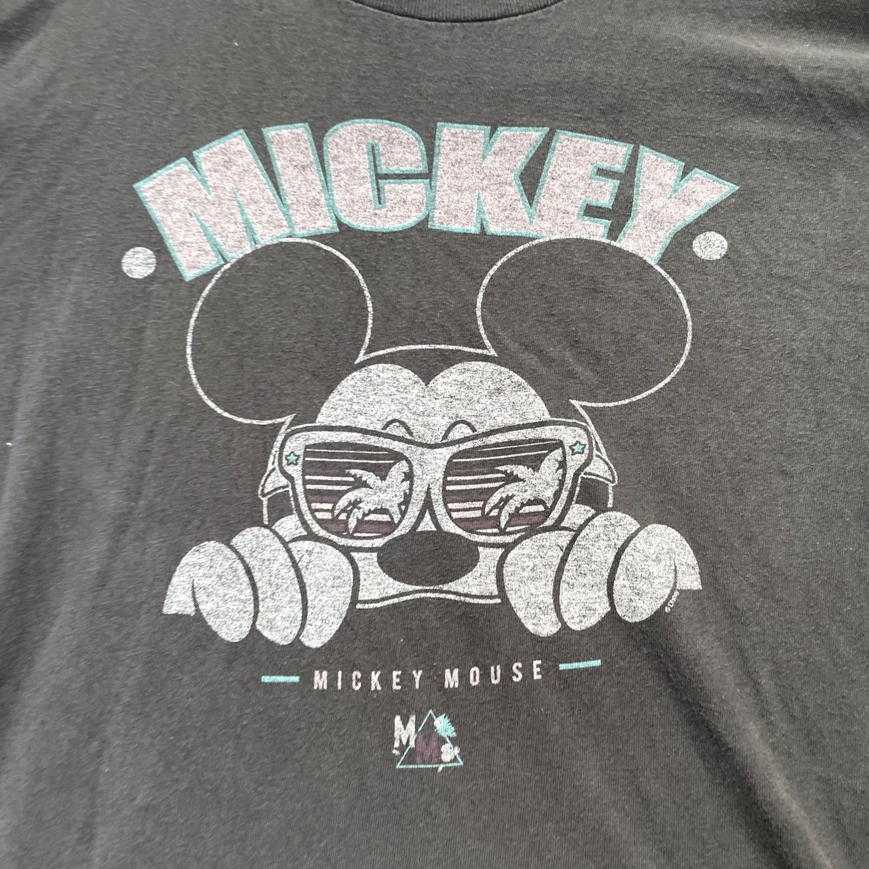 Junk Food Mickey Mouse Shirt Mens Large Black Junk Food Cartoon Short Sleeve Size US L / EU 52-54 / 3 - 3 Thumbnail