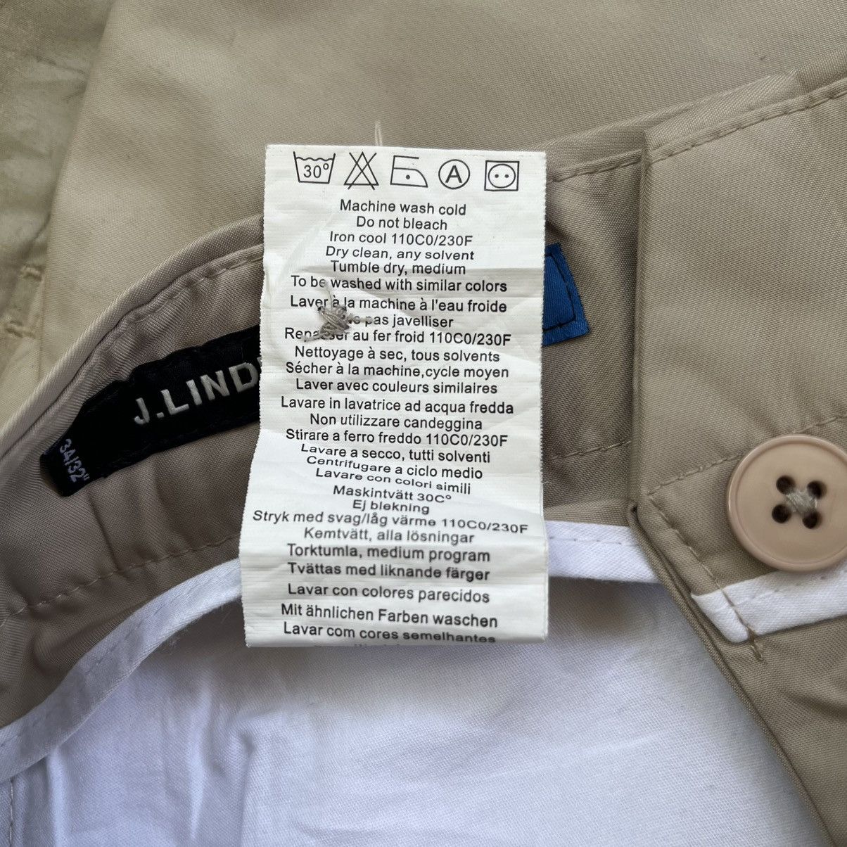 J.Lindeberg J.Lindeberg Comme des Garcons Style Sideline Pants Size US 36 / EU 52 - 8 Thumbnail