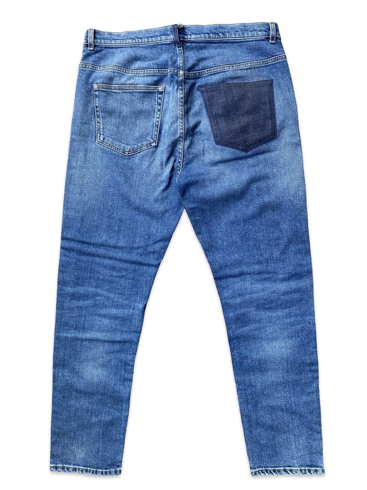 Acne Studios Acne Studios Indigo Town Patch Jeans Size US 34 / EU 50 - 3 Thumbnail