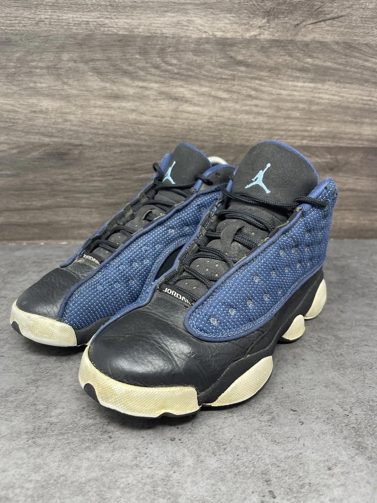 Nike Air Jordan 13 Retro Brave Blue Kids Size 4.5Y GS Sneakers Size US 5 / EU 37 - 2 Thumbnail