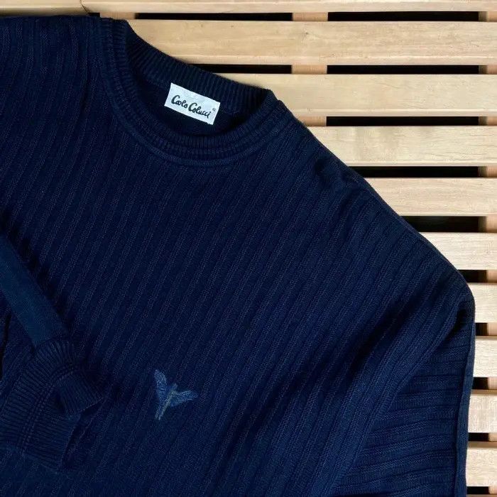 Carlo Colucci × Vintage Sweater Sweatshirt Carlo Colucci Vintage Size 56 XXL 2XL Size US XXL / EU 58 / 5 - 2 Thumbnail
