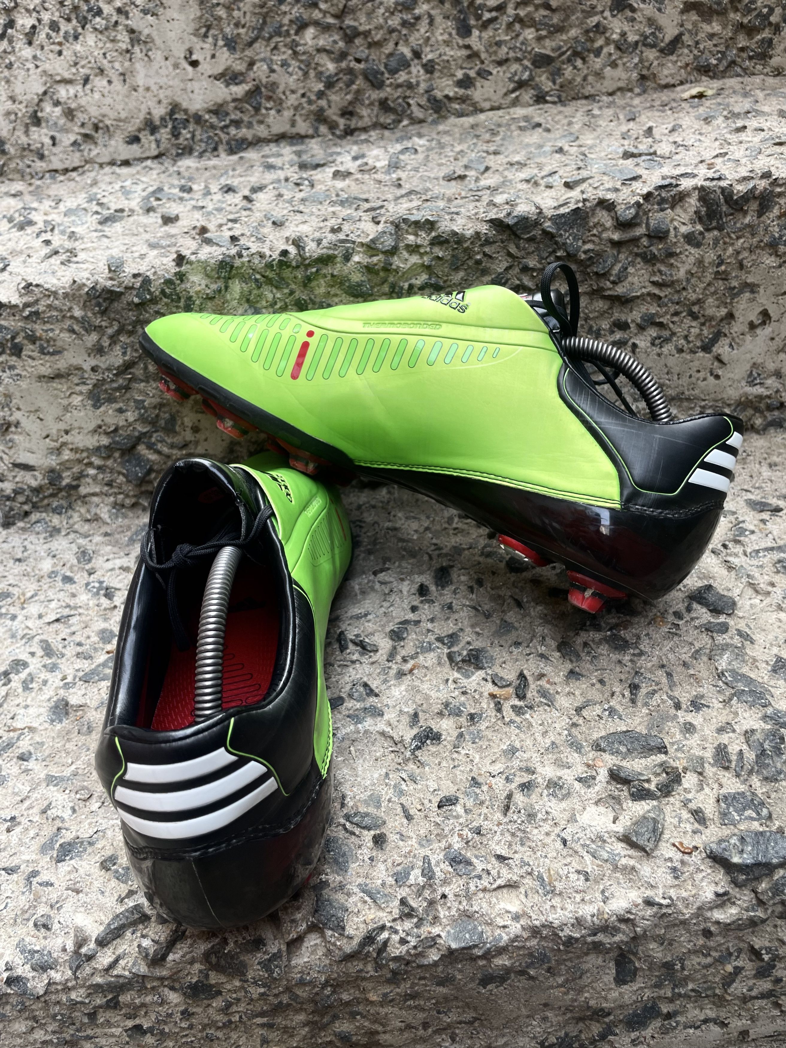 Adidas × Vintage Rare adidas f50 tunit vintage boots green 2010 Size US 12 / EU 45 - 7 Thumbnail