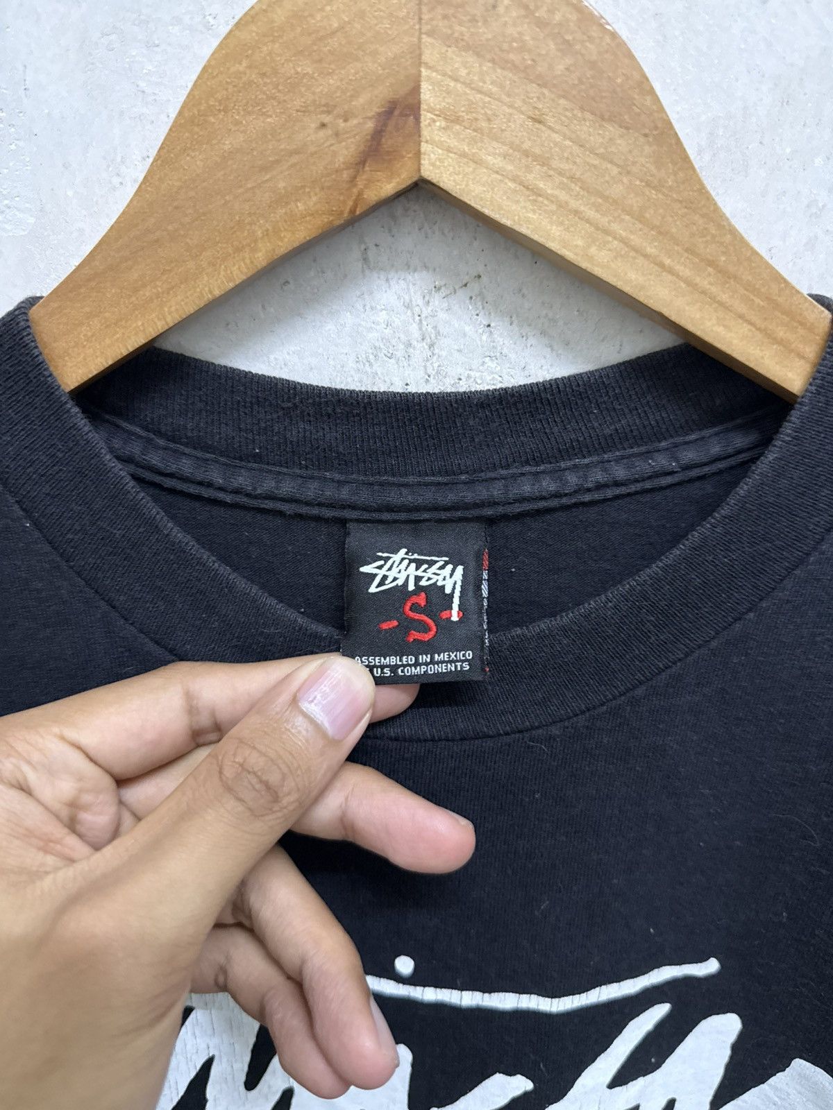 Stussy 2000s Stussy Knowledge Is King Black Tee Size US S / EU 44-46 / 1 - 6 Thumbnail