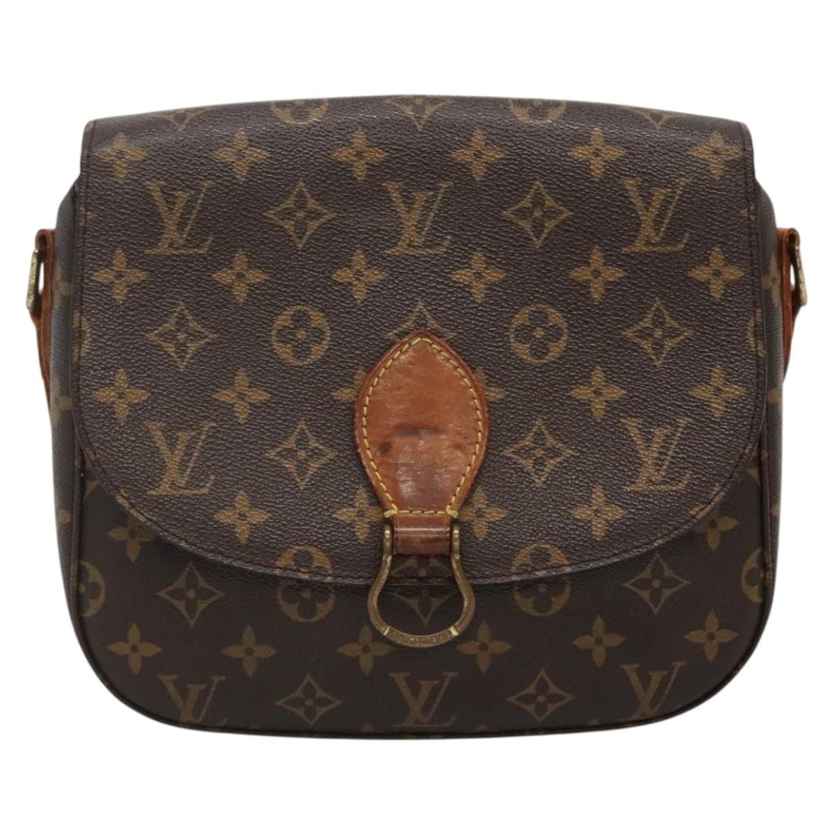 Louis Vuitton LOUIS VUITTON Monogram Saint Cloud GM Shoulder Bag M51242 Size ONE SIZE - 13 Thumbnail