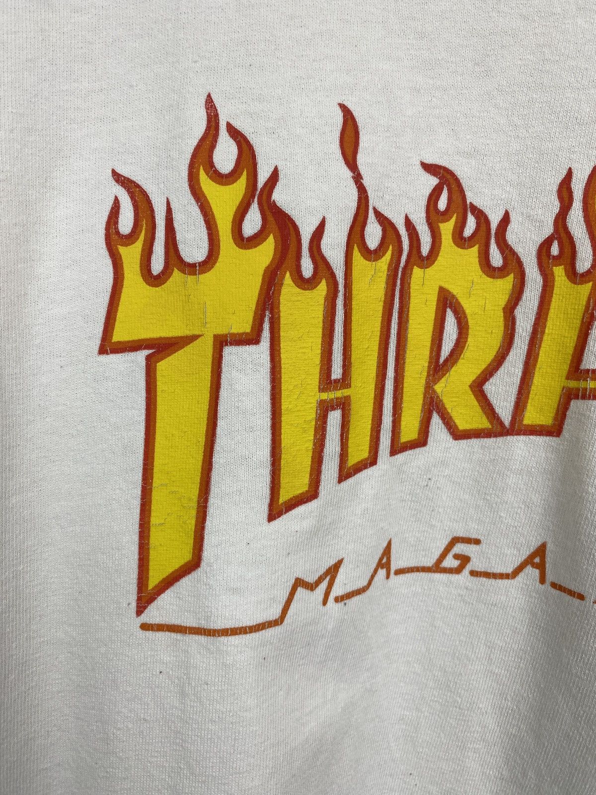 Thrasher 🛹🇺🇸 Y2K Thrasher Skateboard BMX T-Shirt Hype Rare Retro Size US M / EU 48-50 / 2 - 7 Thumbnail