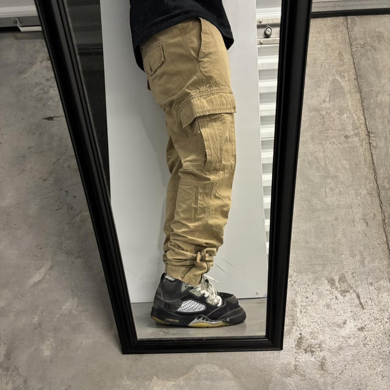 Abercrombie & Fitch Crazy Vintage Y2K/2000s Grunge Tan Abercrombie & Fitch Cargo Pants! 31x30 Size US 31 - 2 Thumbnail