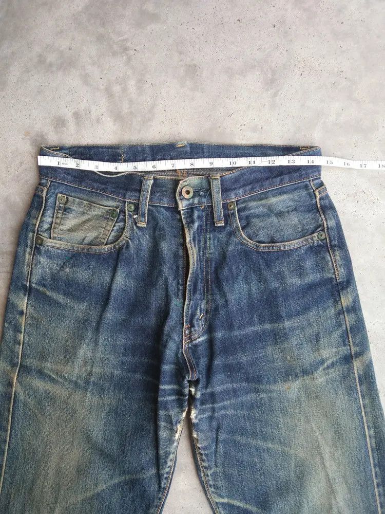 Japanese Brand Vintage GLHEART x BIG JOHN Selvedge Distressed Jeans Size US 29 - 7 Thumbnail